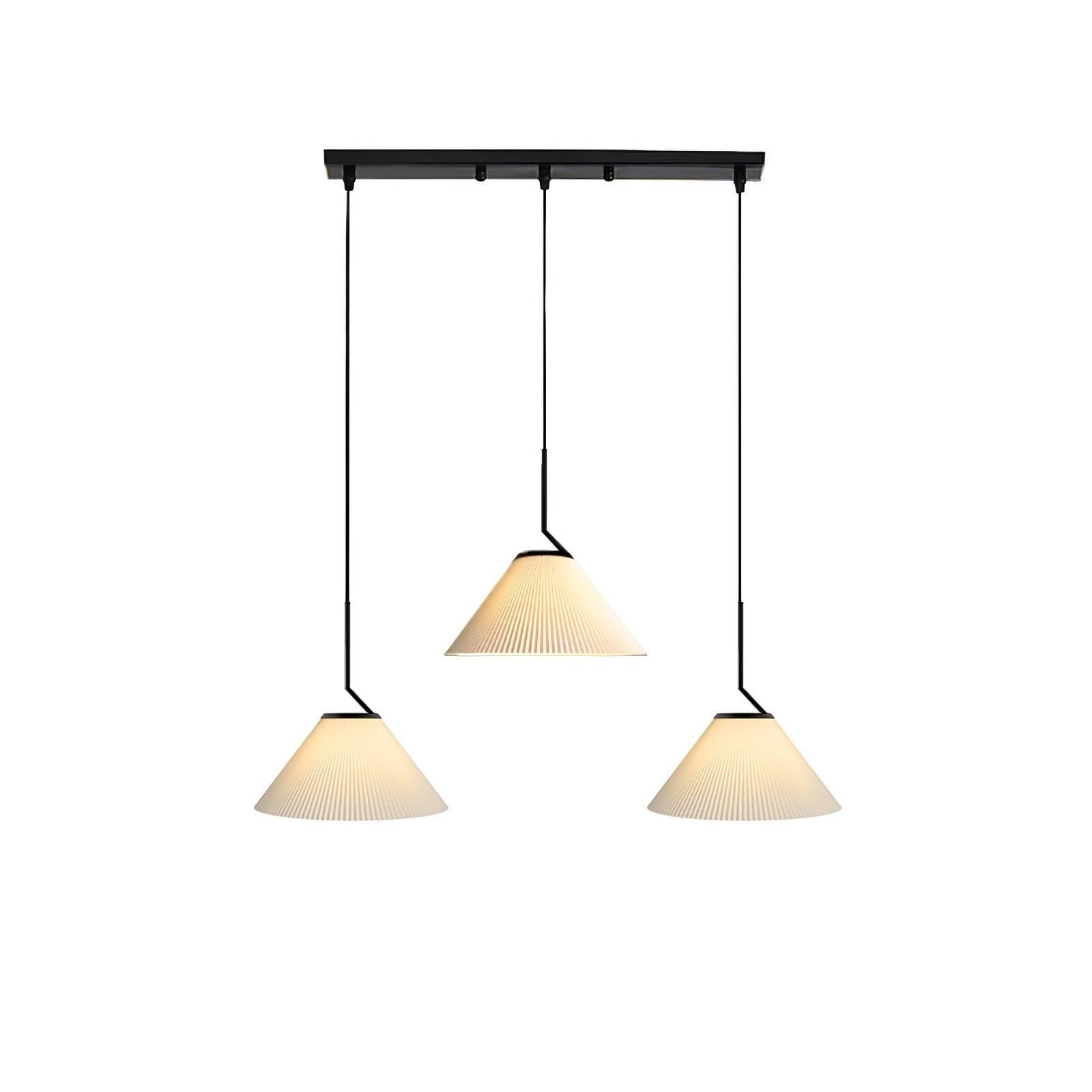 Zoravine Pleated Fabric Pendant Light - Letslighting