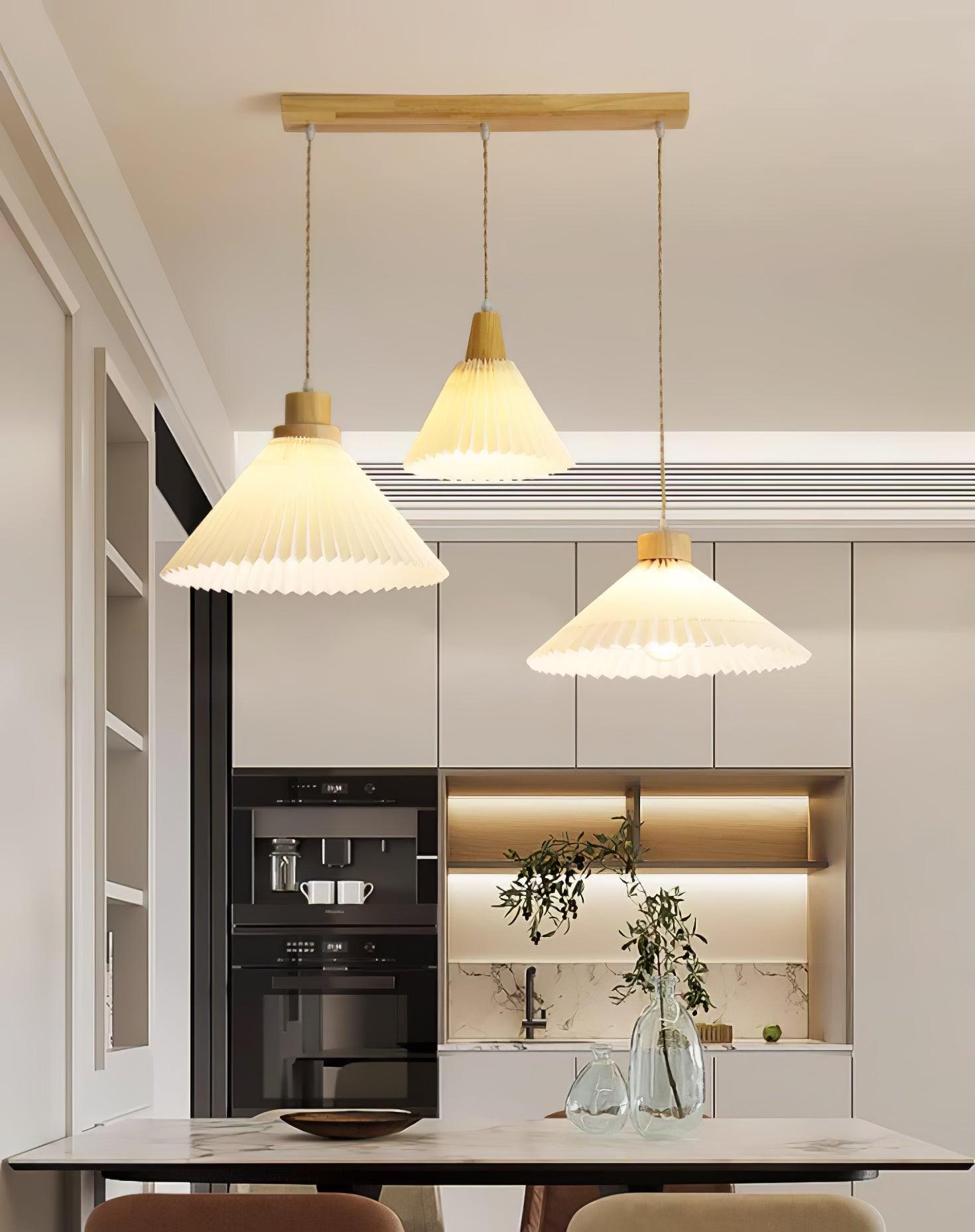 Flora Modern Wood Pendant Light - Letslighting