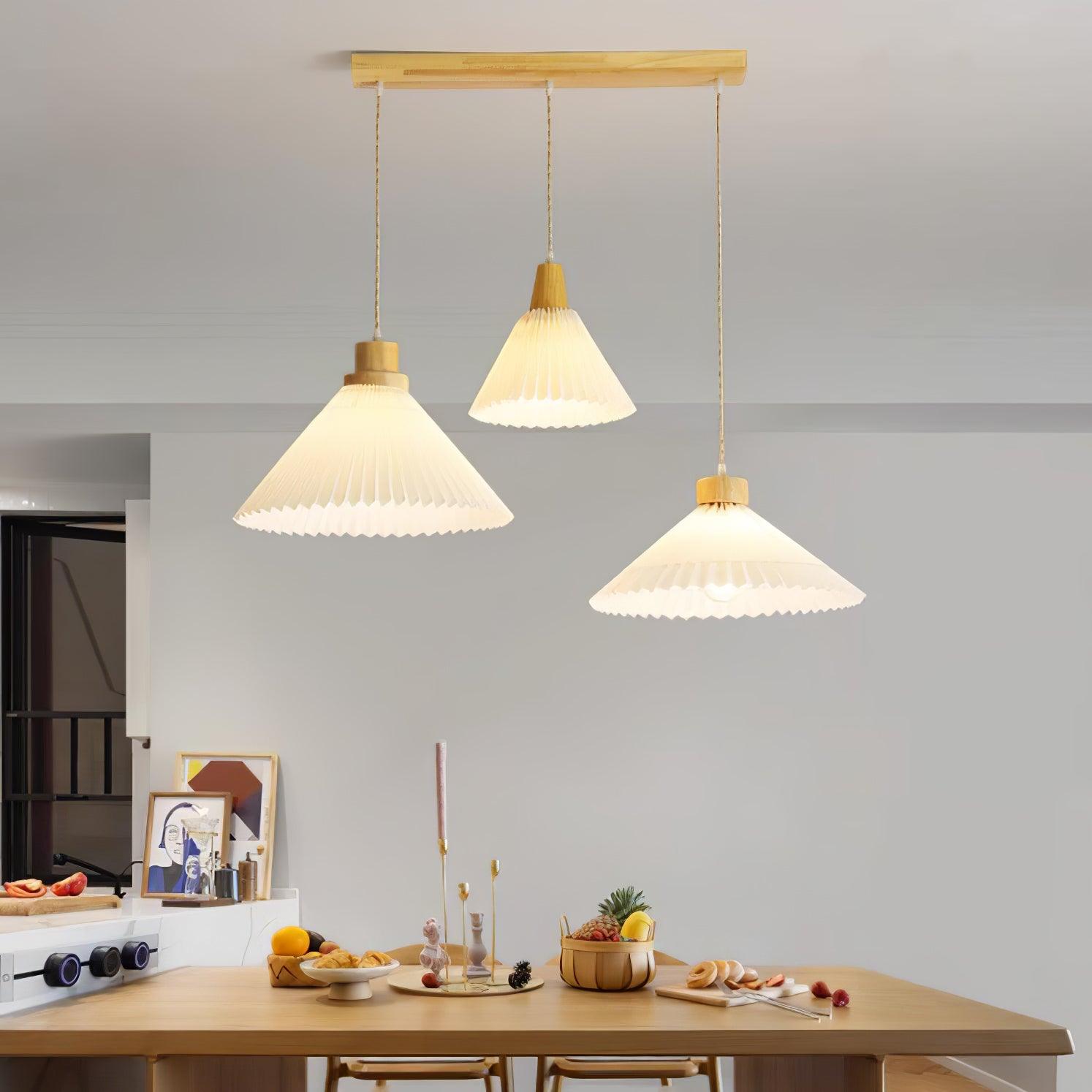Flora Modern Wood Pendant Light - Letslighting