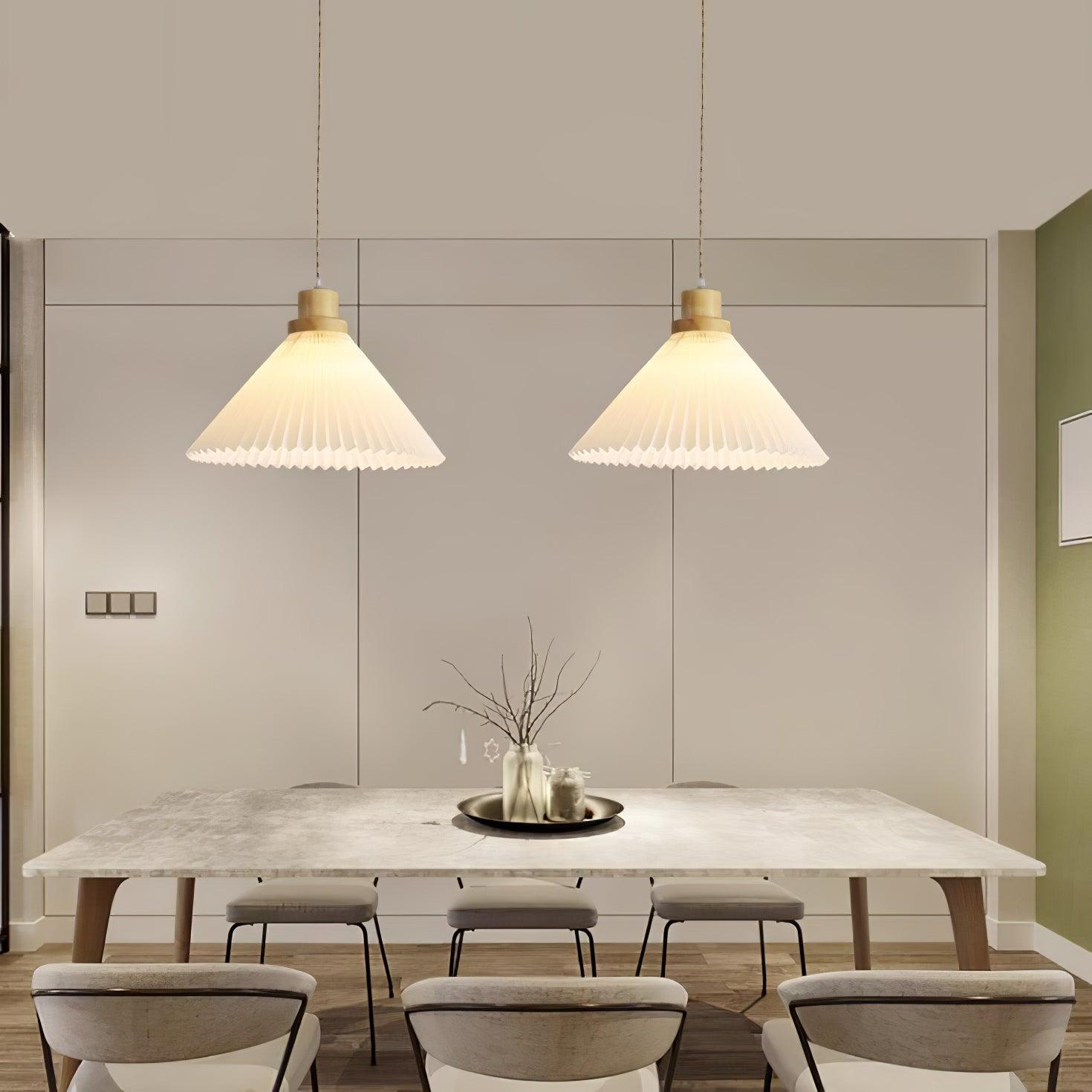 Flora Modern Wood Pendant Light - Letslighting