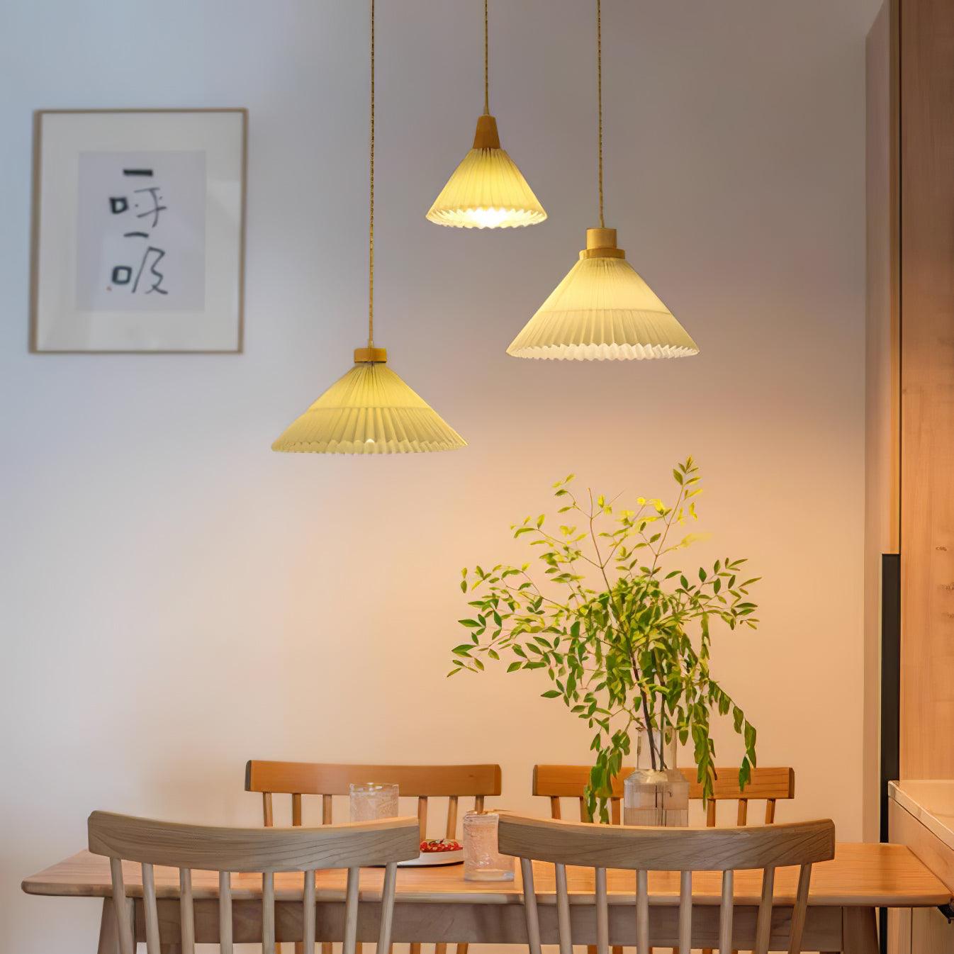 Flora Modern Wood Pendant Light - Letslighting