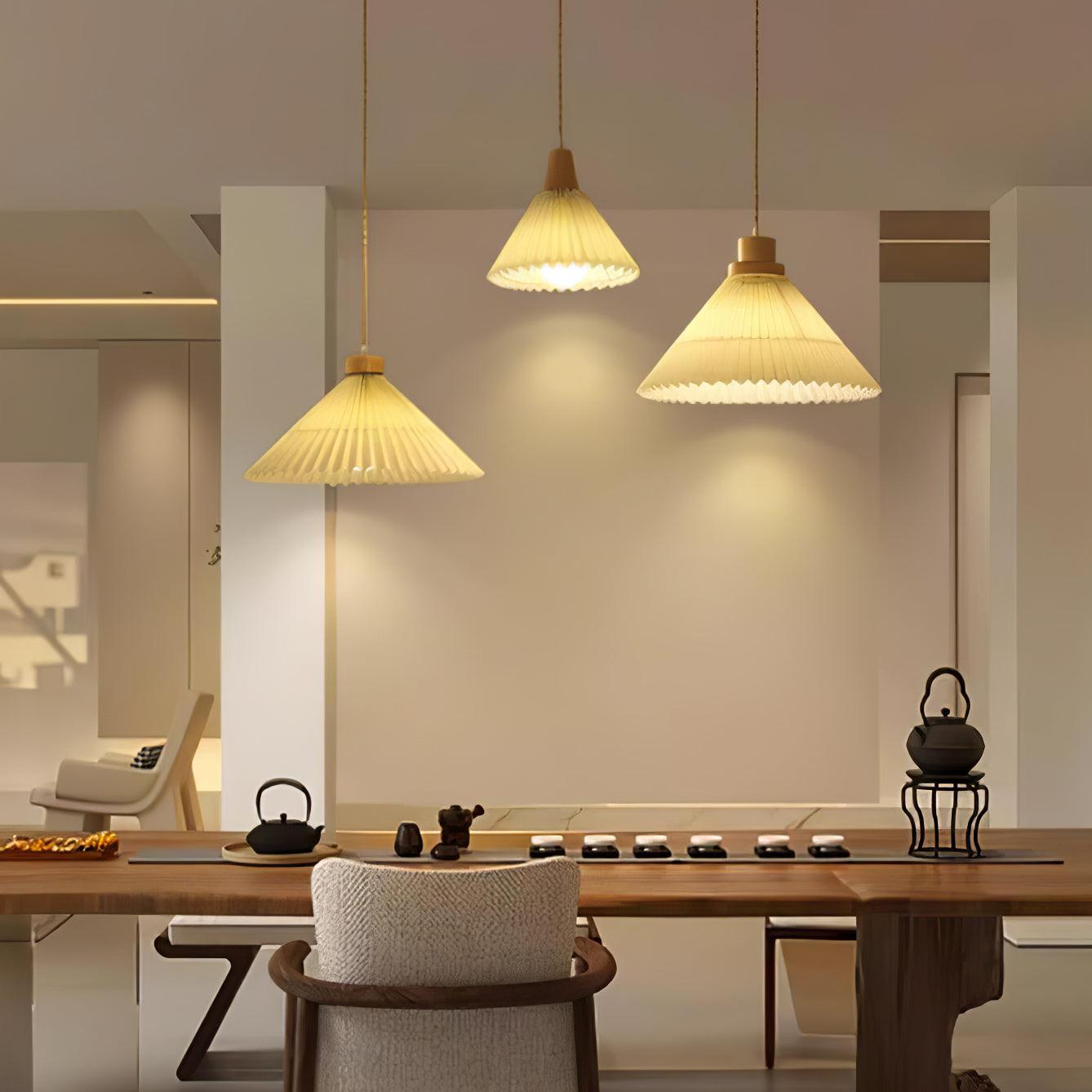 Flora Modern Wood Pendant Light - Letslighting