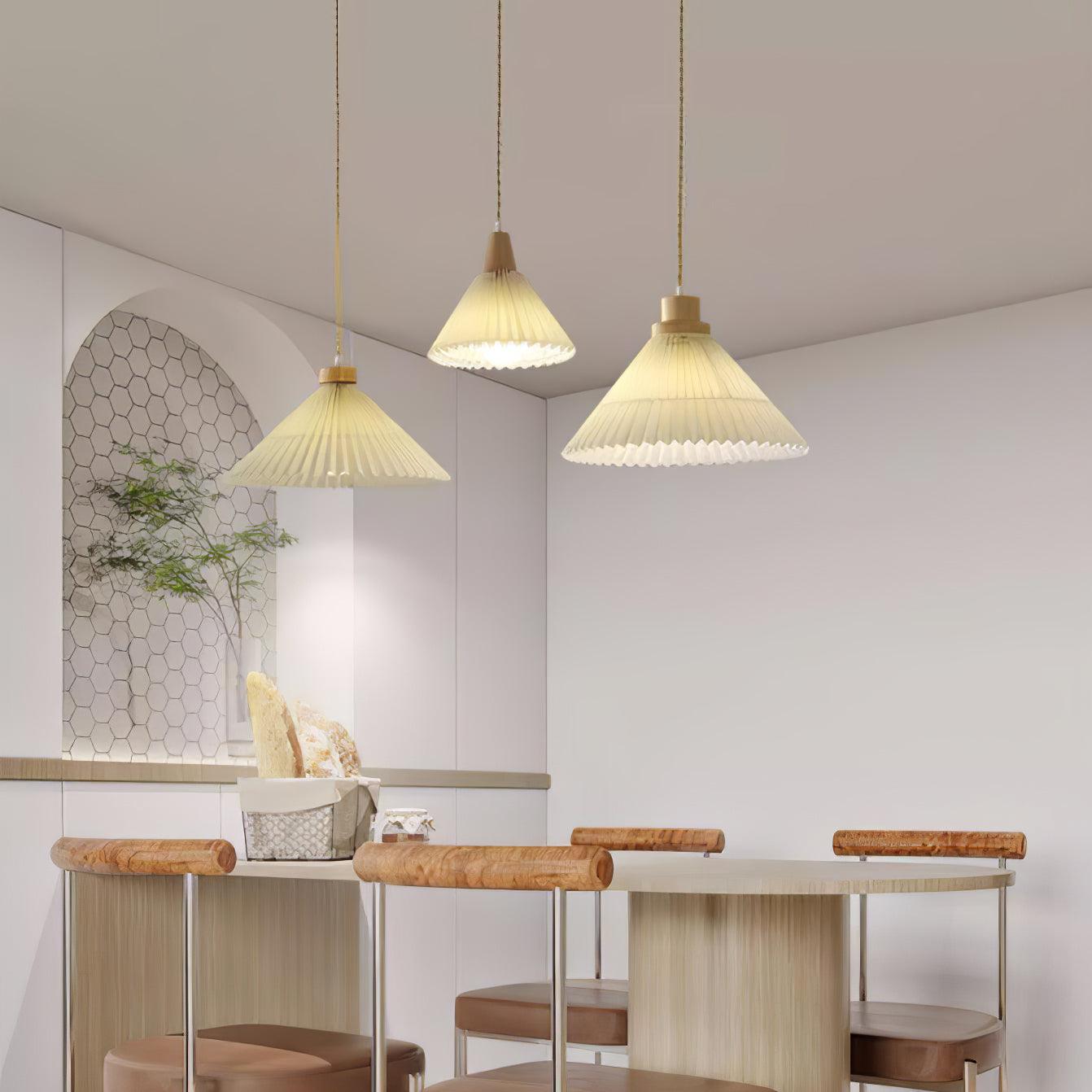 Flora Modern Wood Pendant Light - Letslighting