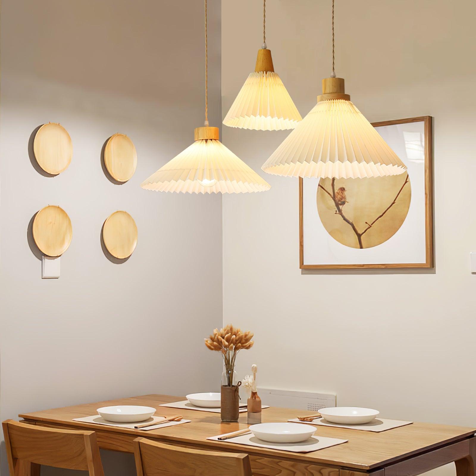 Flora Modern Wood Pendant Light - Letslighting