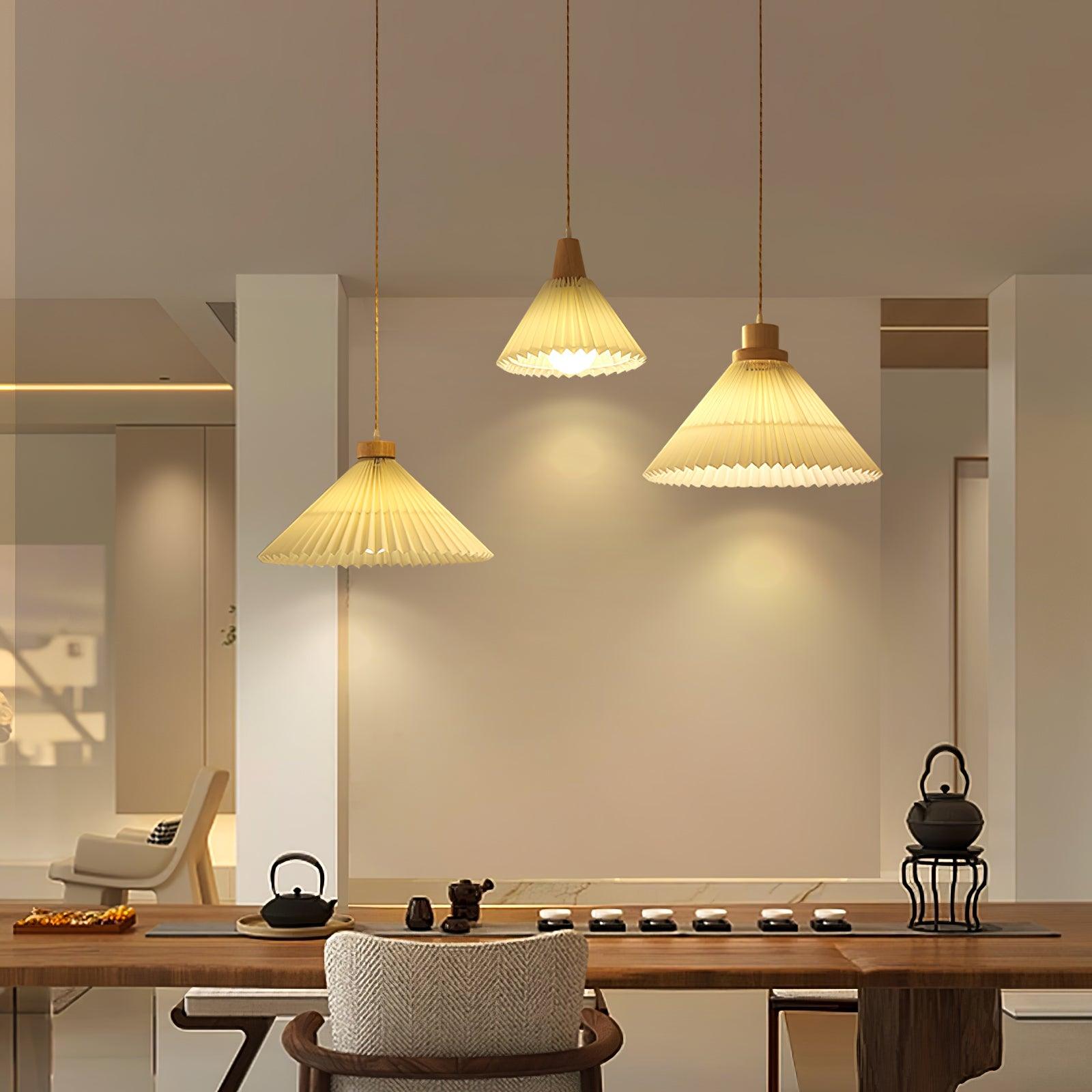Flora Modern Wood Pendant Light - Letslighting