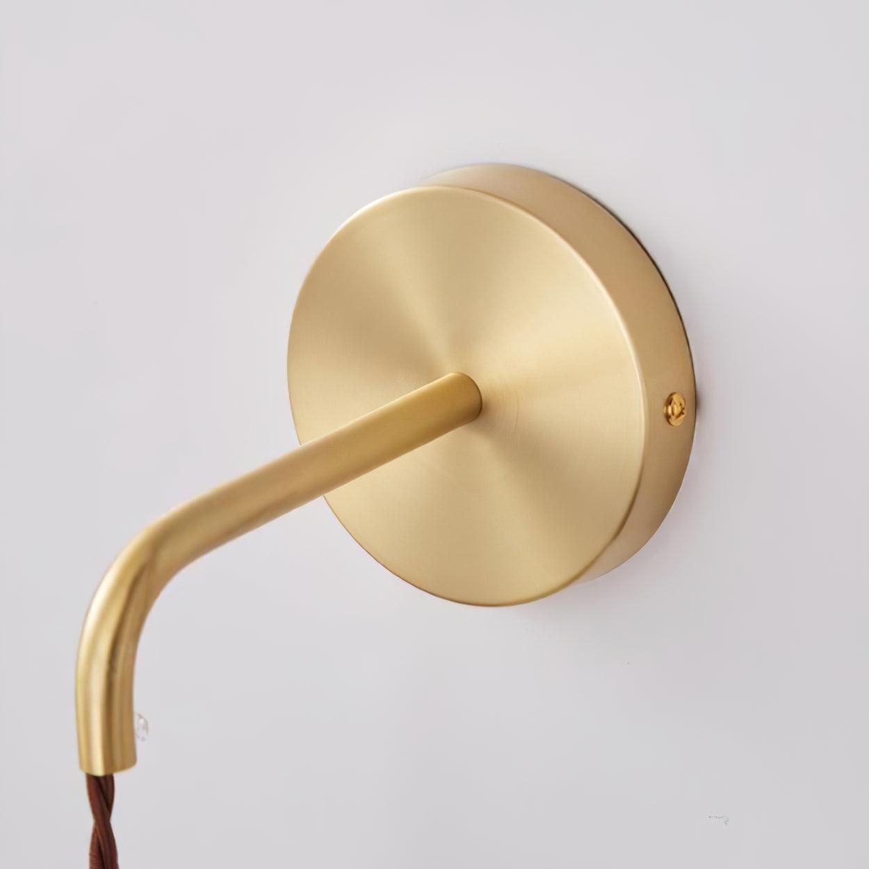 Eurlaeel Premium Elegance Pleated Walnut Wooden Wall Lamp - Letslighting