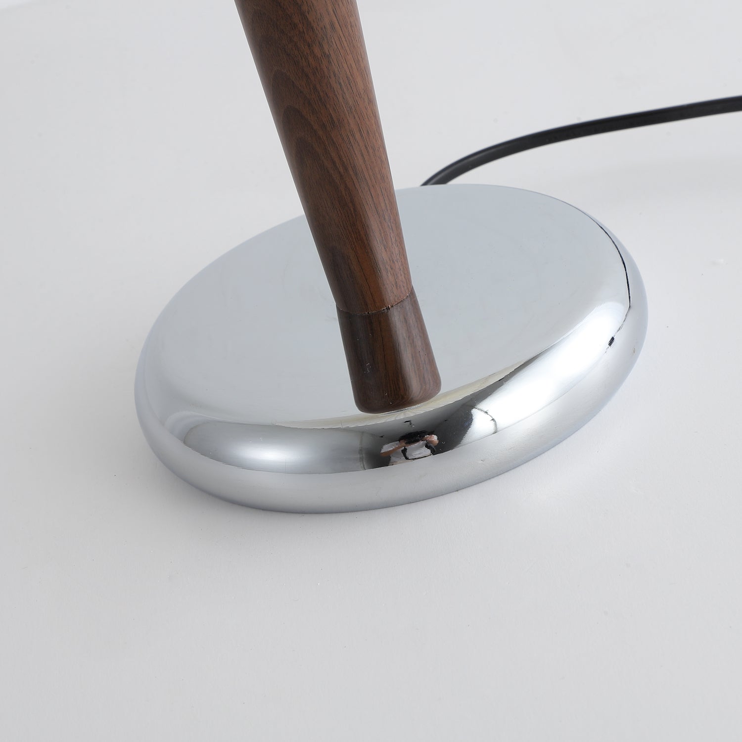 Lynnea Modern Wood & Fabric Table Lamp