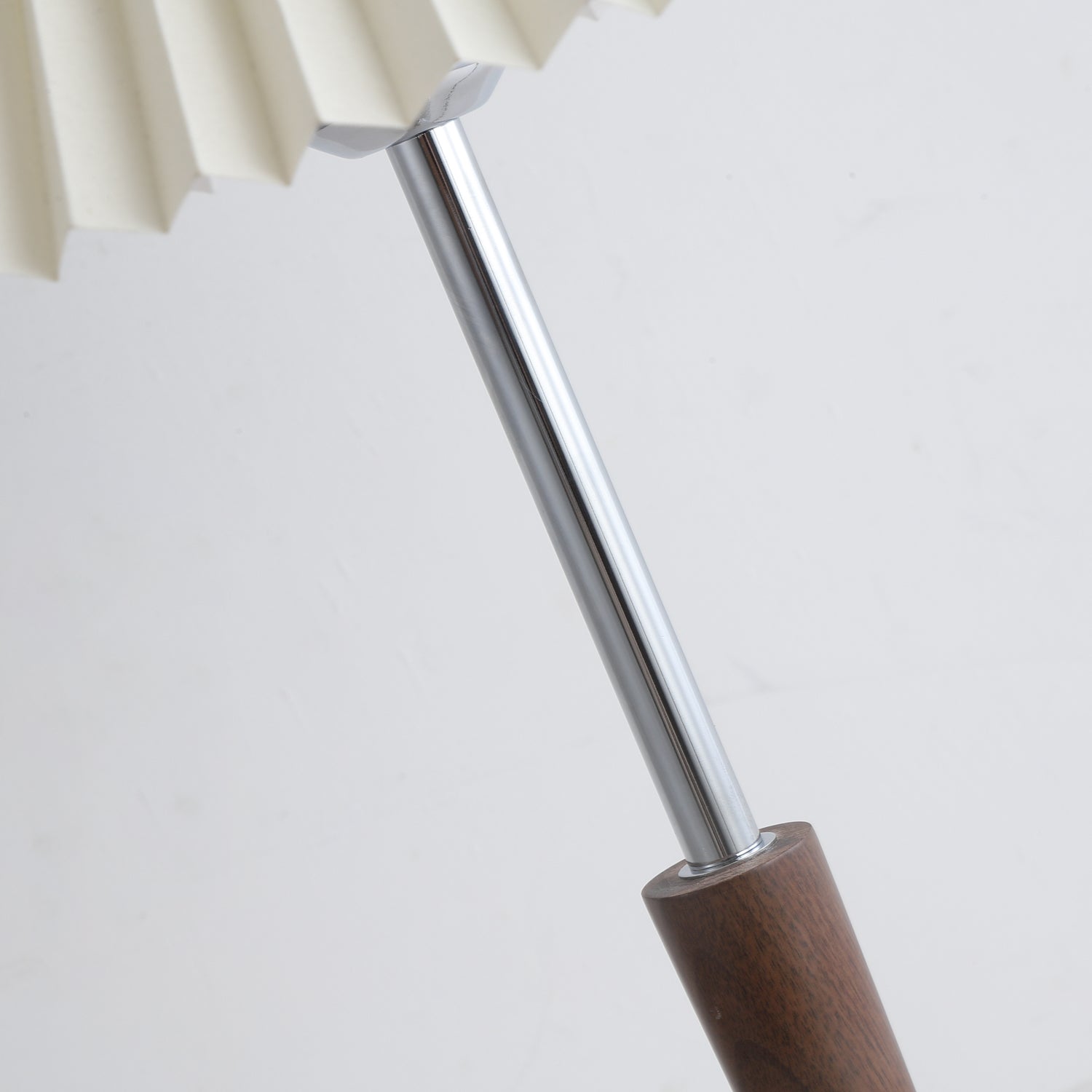 Lynnea Modern Wood & Fabric Table Lamp