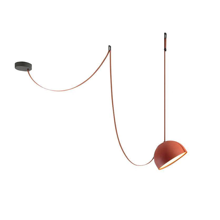 Cog Modern Minimalist Combination Leather Pendant Light - Letslighting