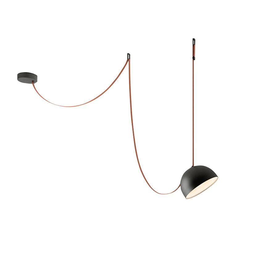 Cog Modern Minimalist Combination Leather Pendant Light - Letslighting