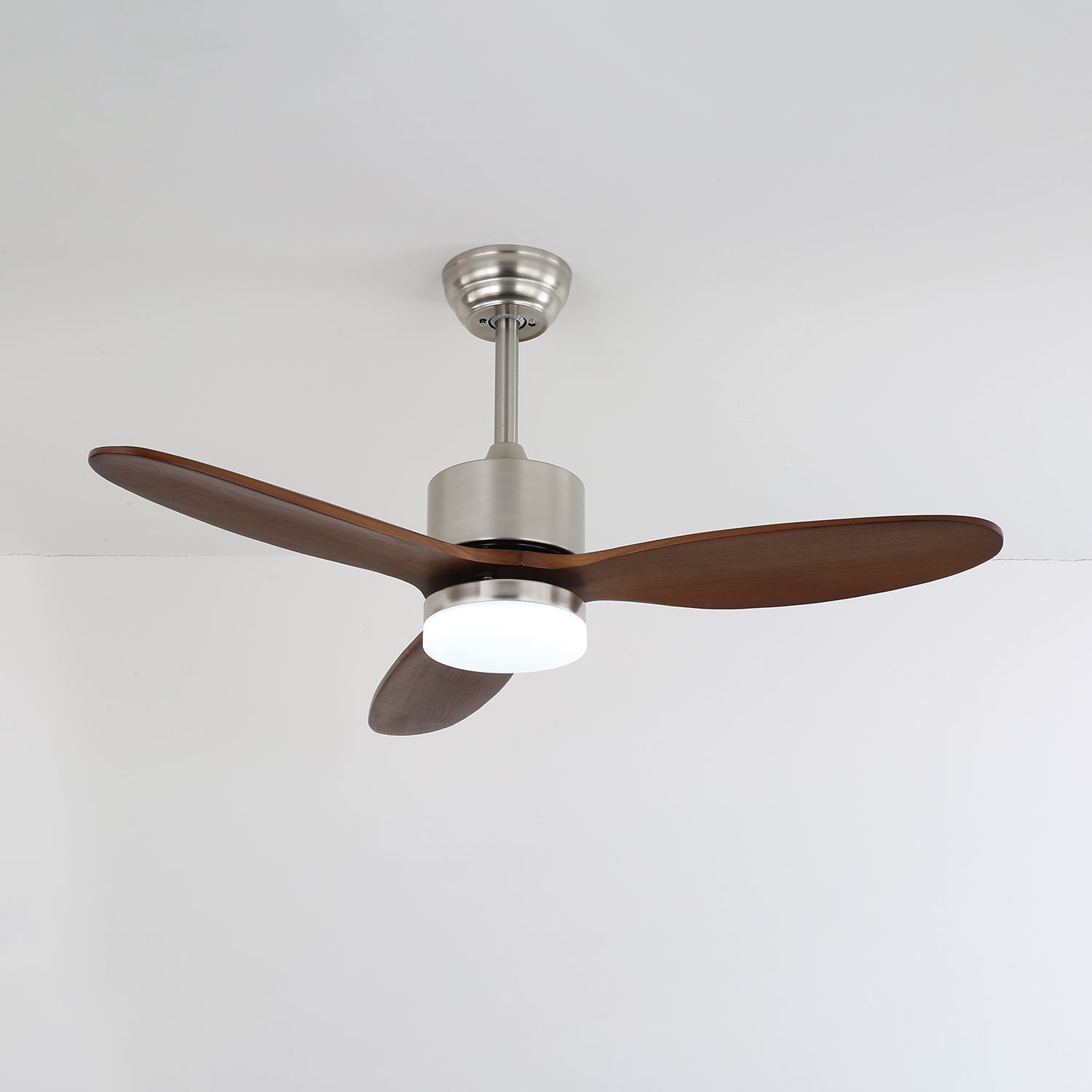 Elara Minimalist Wood Ceiling Fan Light - Letslighting