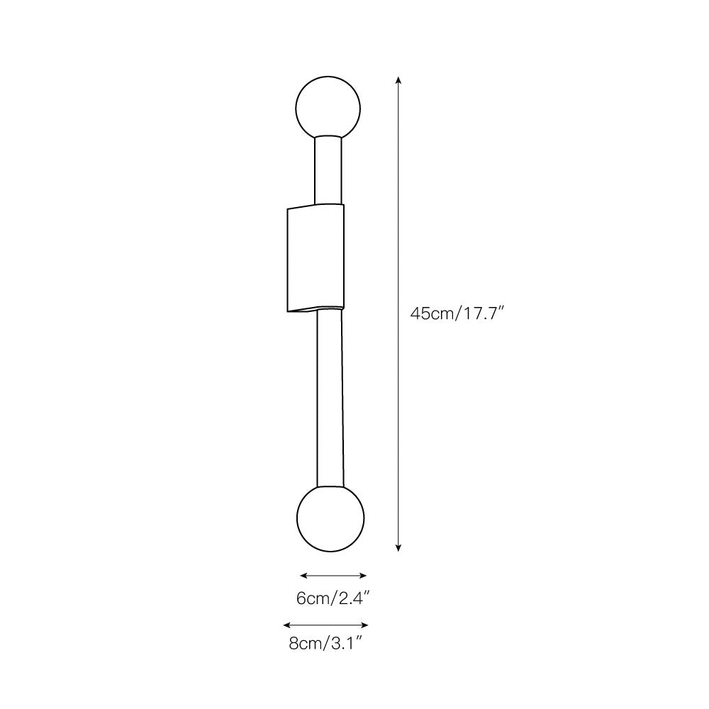 Vomaria Modern Minimalist Circile Wall Lamp - Letslighting