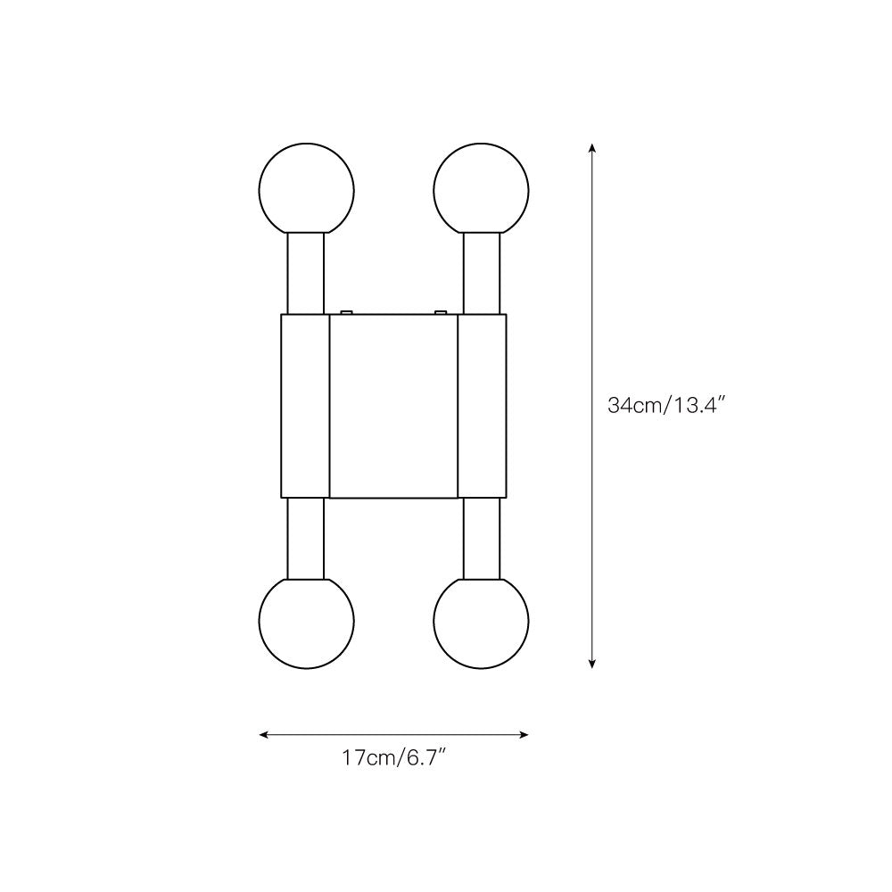 Vomaria Modern Minimalist Circile Wall Lamp - Letslighting