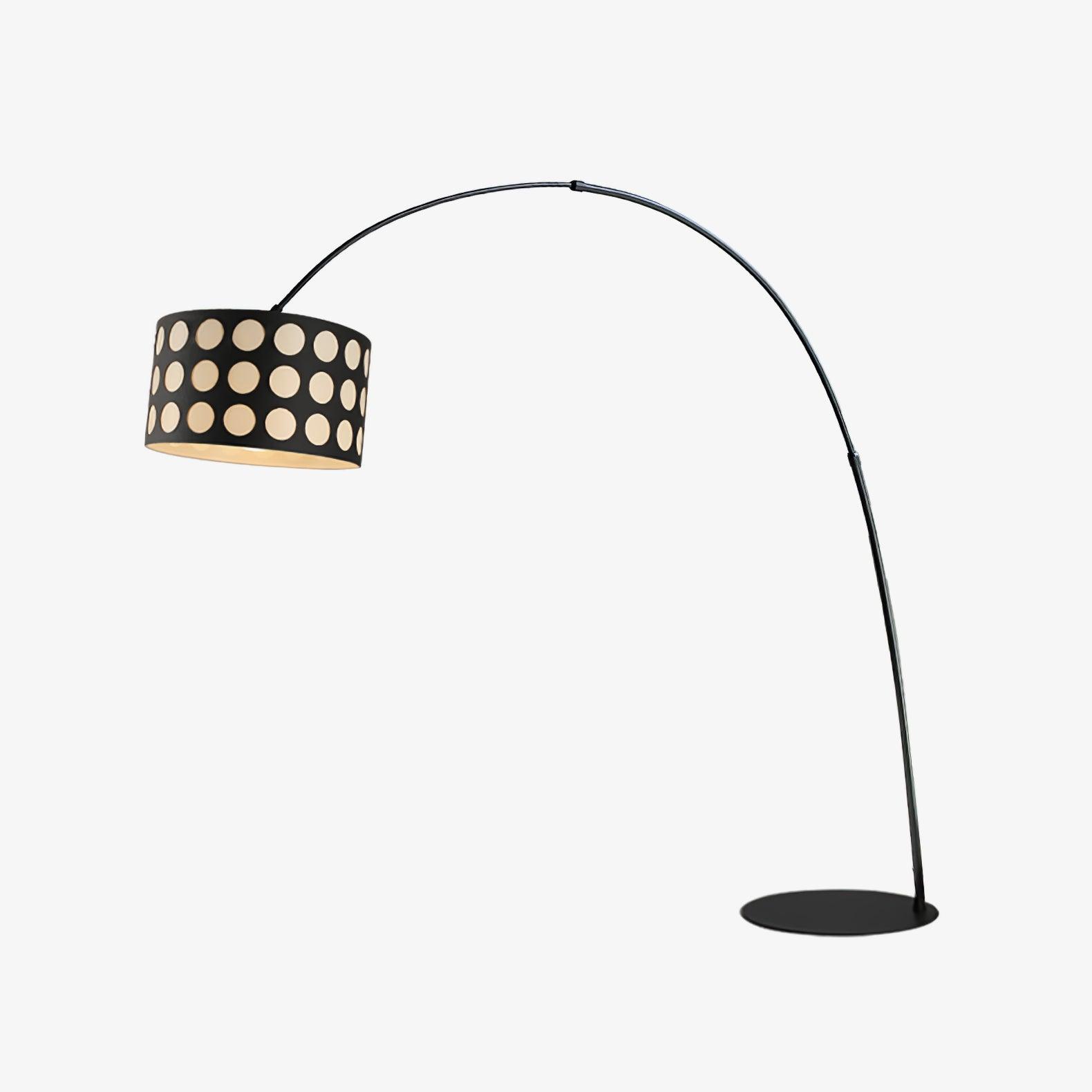 Avmirion Noir Arc Floor Lamp - Letslighting