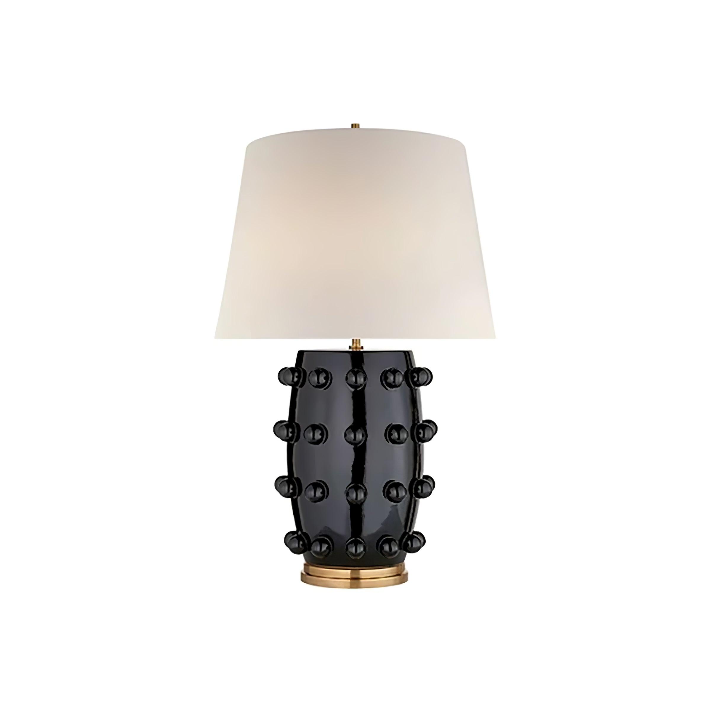 Nexan Ceramic Fabric Table Lamp - Letslighting