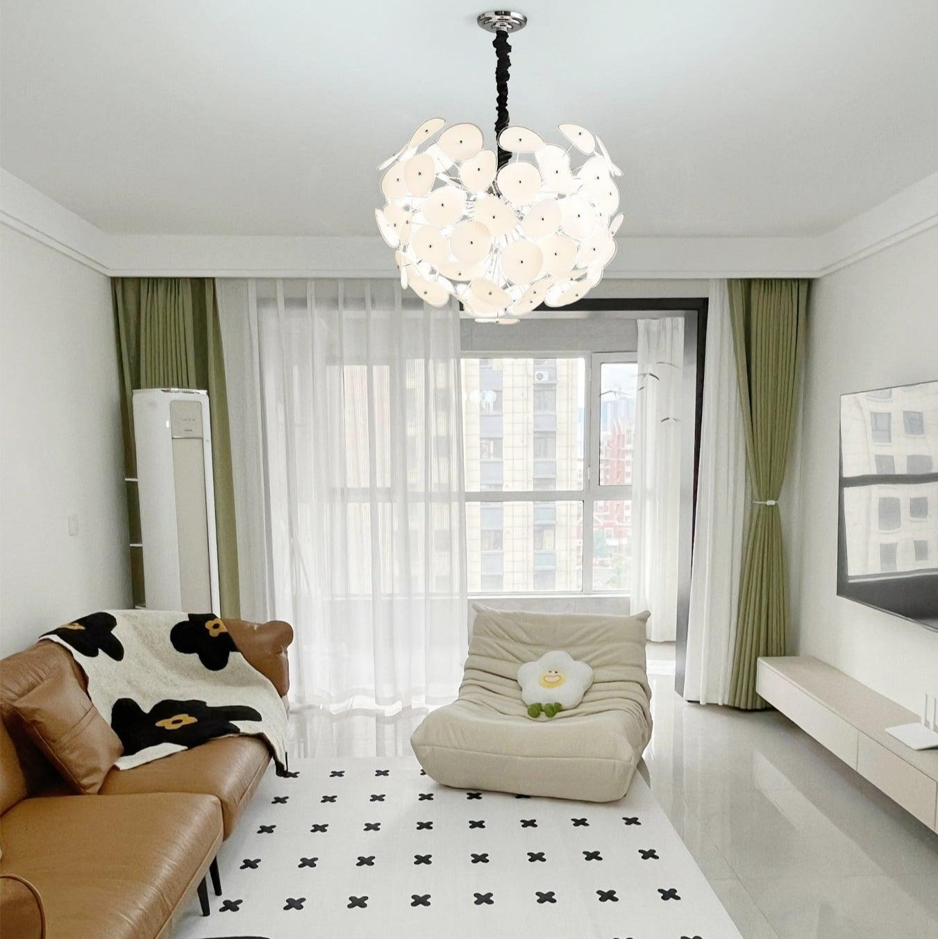 Valentina Artistic Glass Globe Chandelier - Letslighting