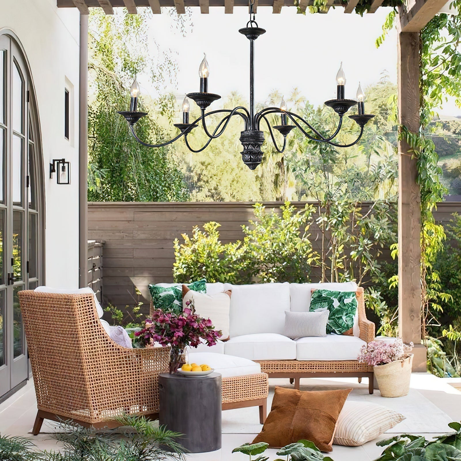 Usolila Vintage Industrial Hill Chandelier - Letslighting