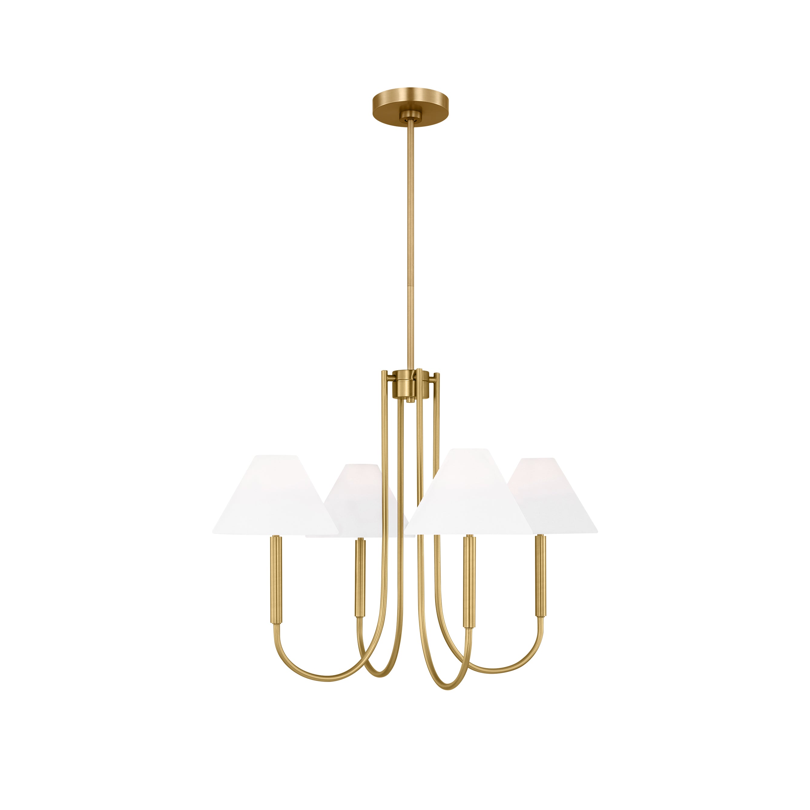 Nycareth Vintage Industrial Fabric Chandelier - Letslighting