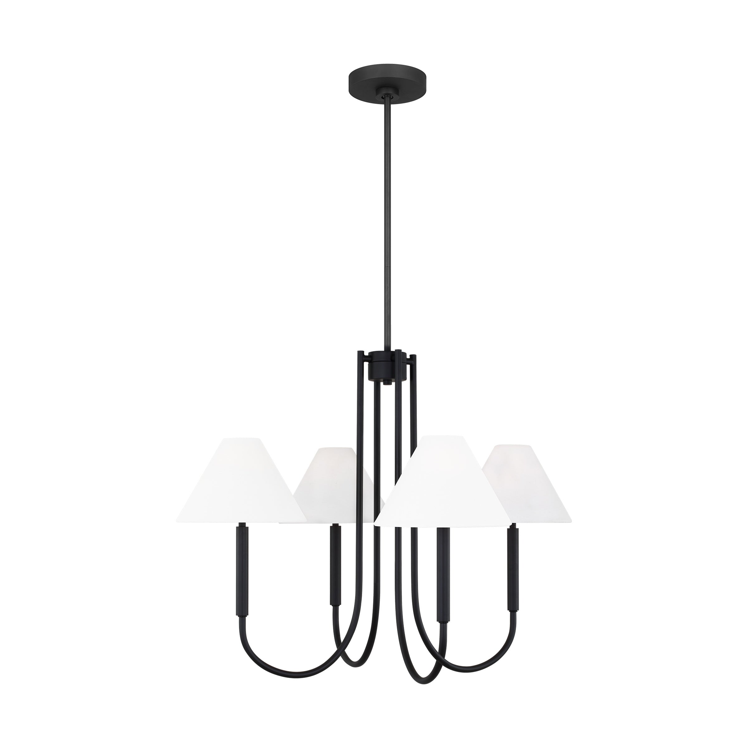 Nycareth Vintage Industrial Fabric Chandelier - Letslighting