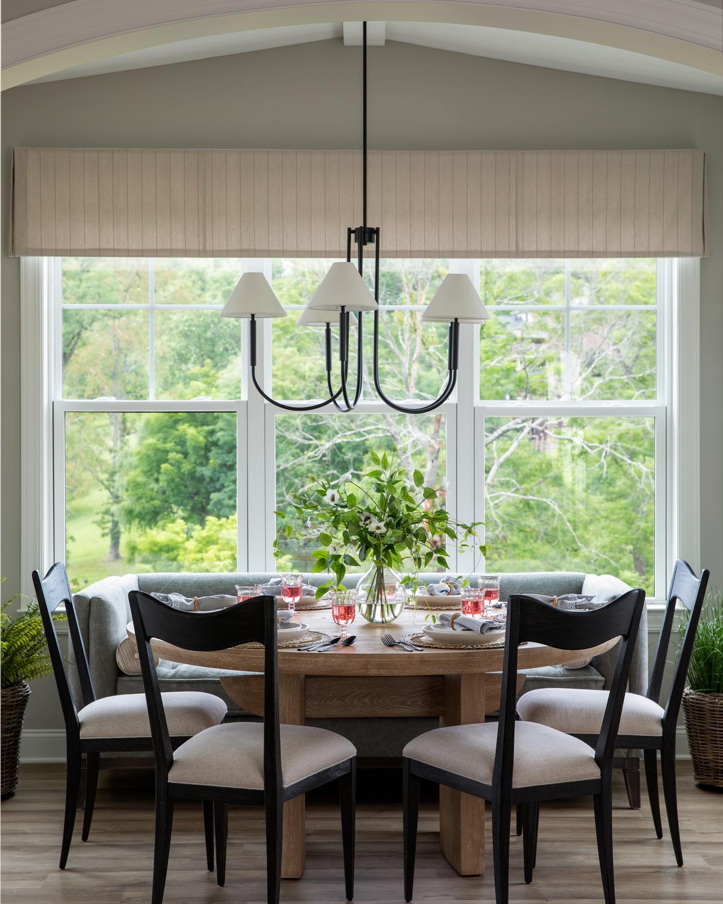 Nycareth Vintage Industrial Fabric Chandelier - Letslighting