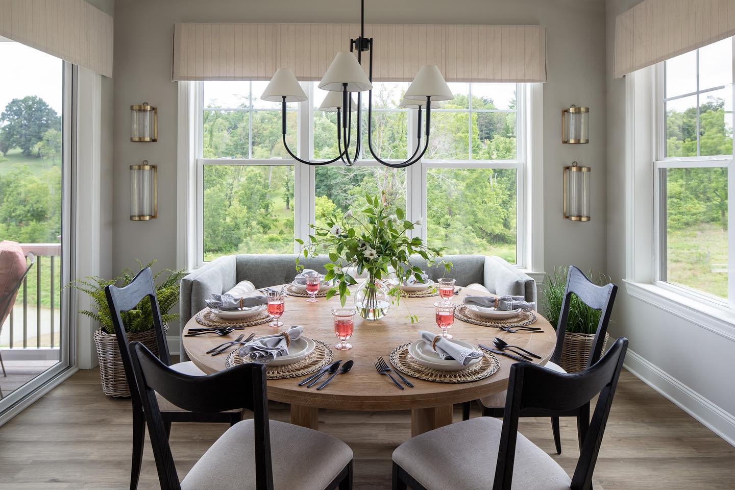 Nycareth Vintage Industrial Fabric Chandelier - Letslighting