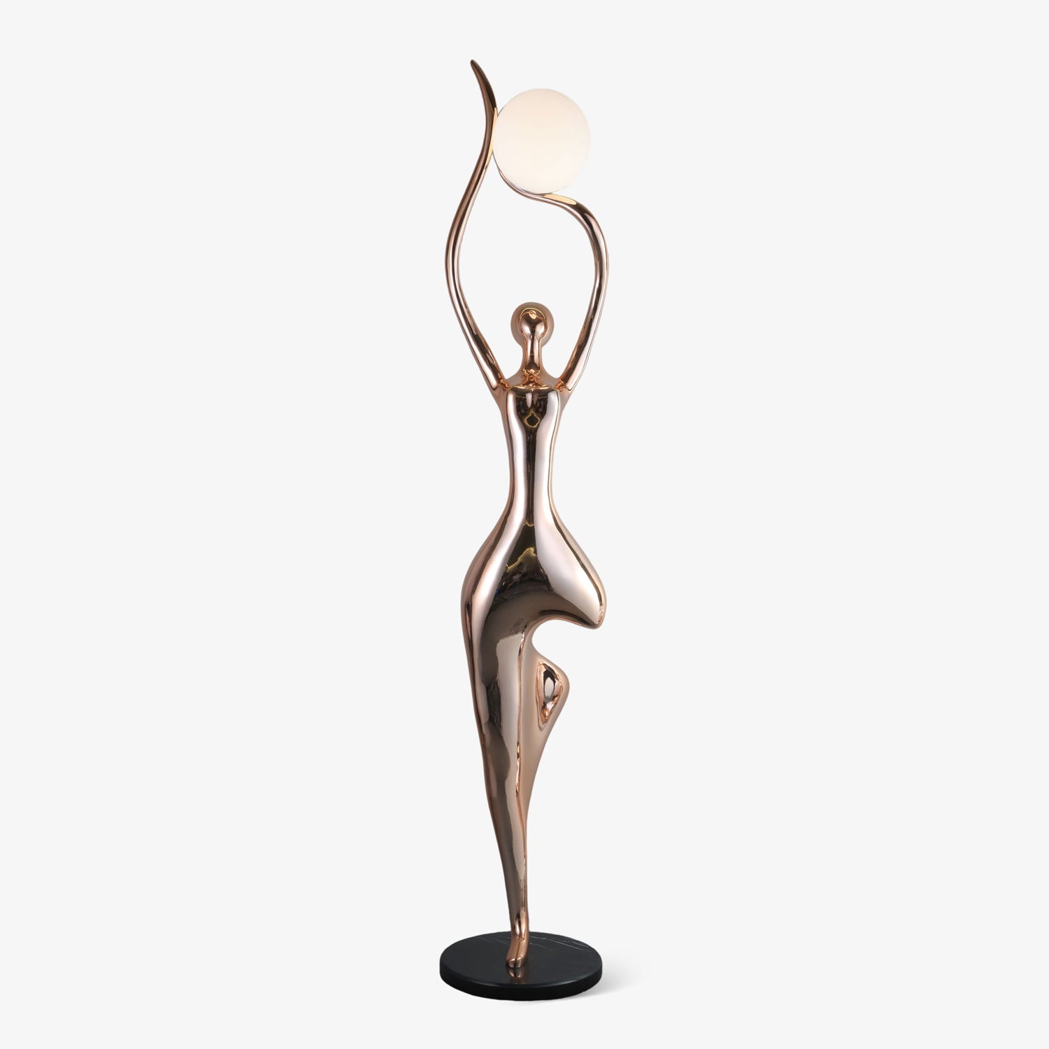 Emiryra Golden Sculptural Floor Lamp - Letslighting