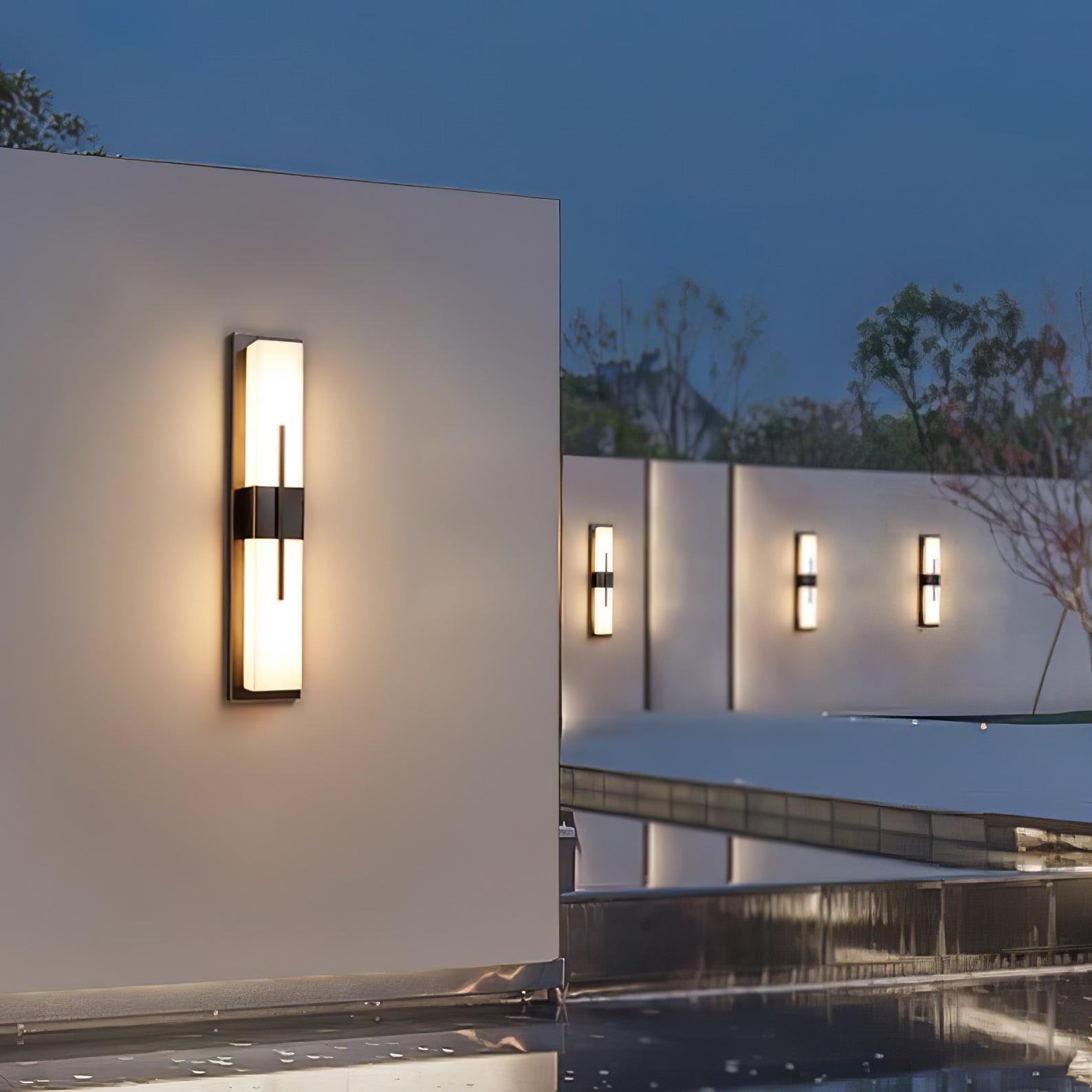 Monolith Outdoor Wall Light Waterproof - Letslighting