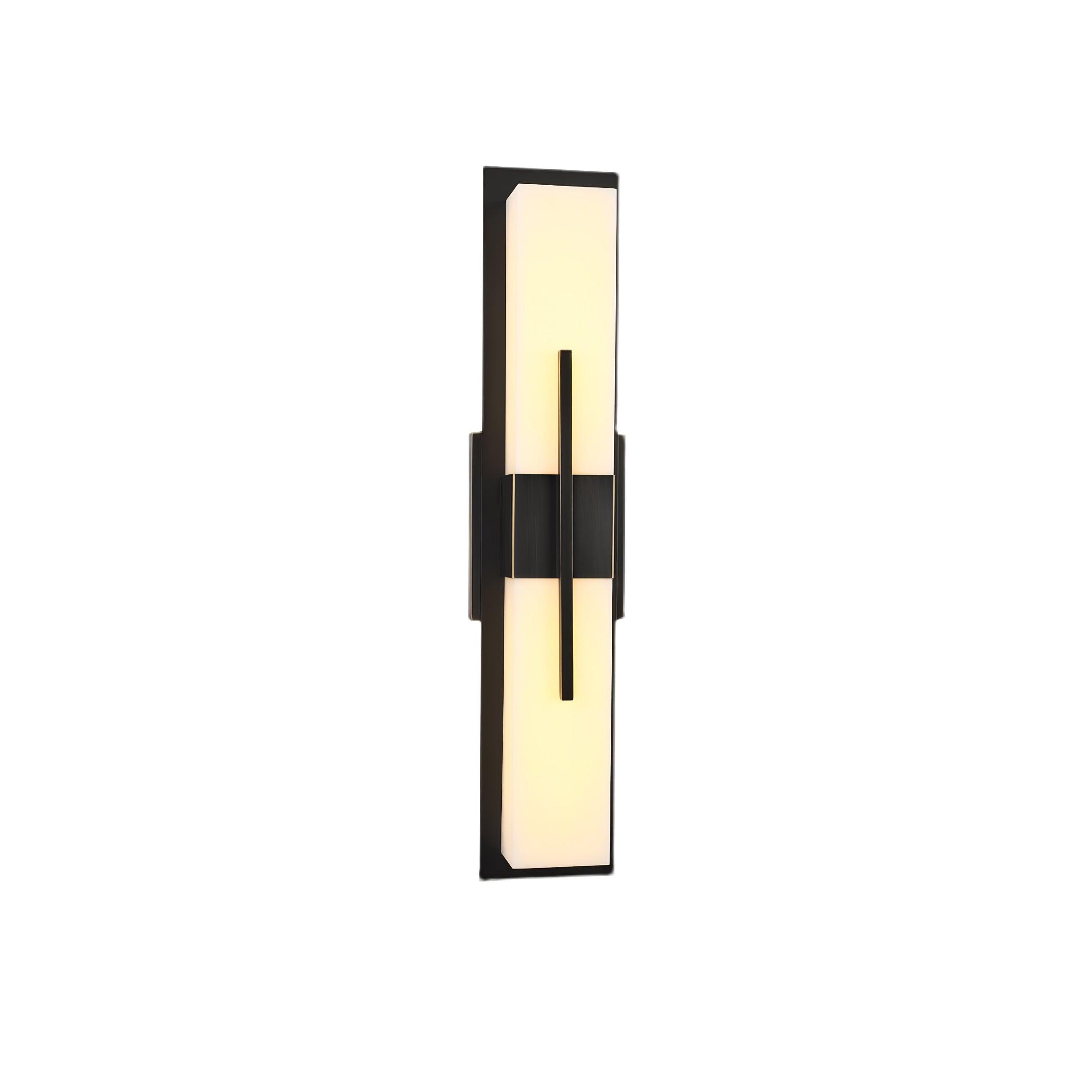 Lylirel Rectangular Alabaster Wall Light
