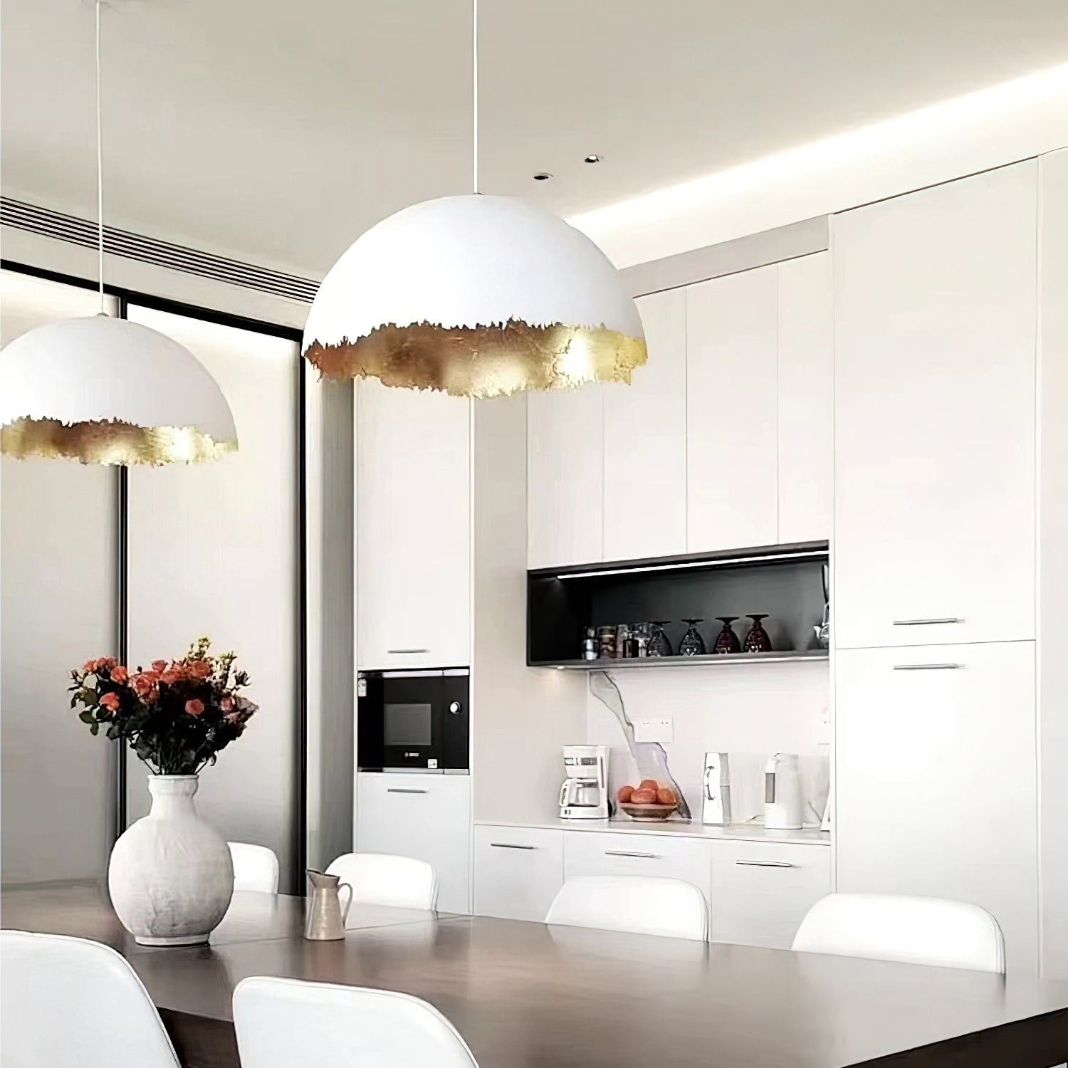 Viliriel Textured Fiberglass Pendant Light - Letslighting