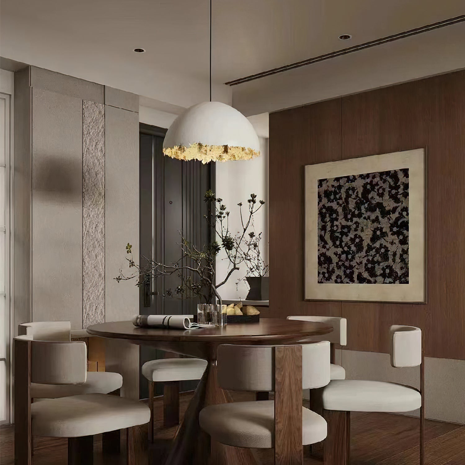 Viliriel Textured Fiberglass Pendant Light - Letslighting