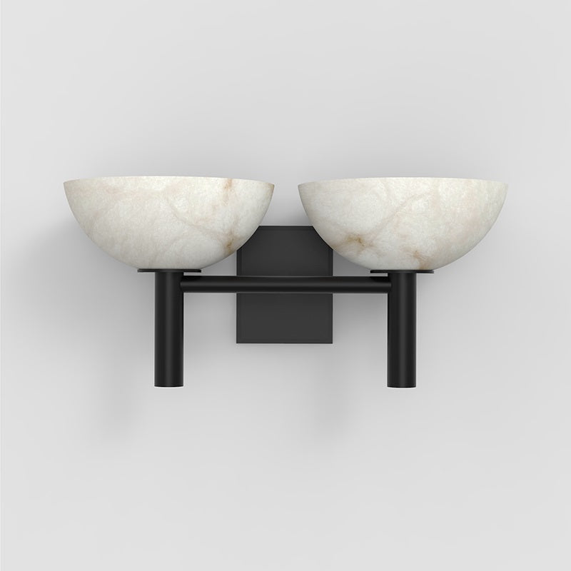 Weft Modern Minimalist Alabaster Wall Lamp - Letslighting