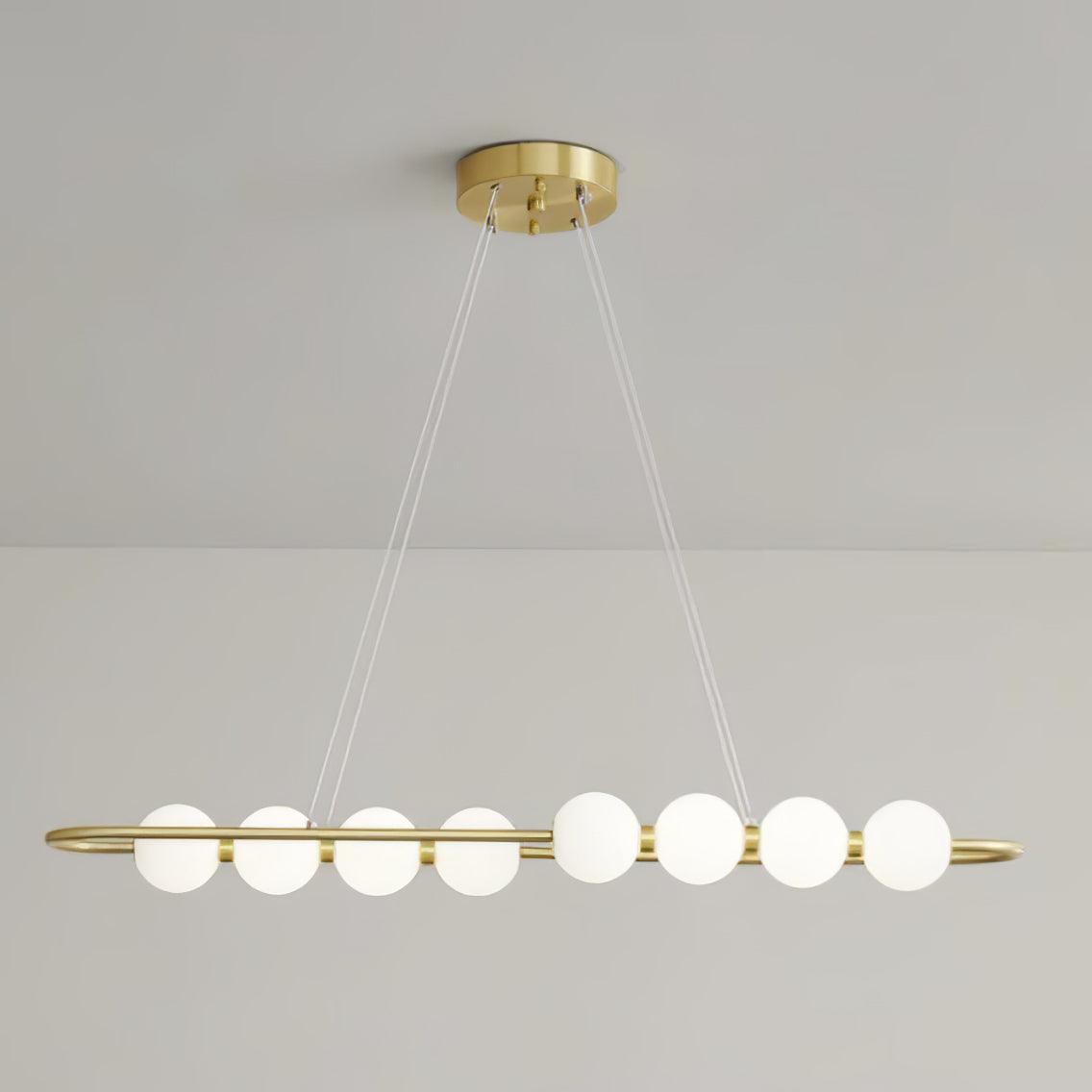 Linea Contemporary Brass Pendant Lamp - Letslighting