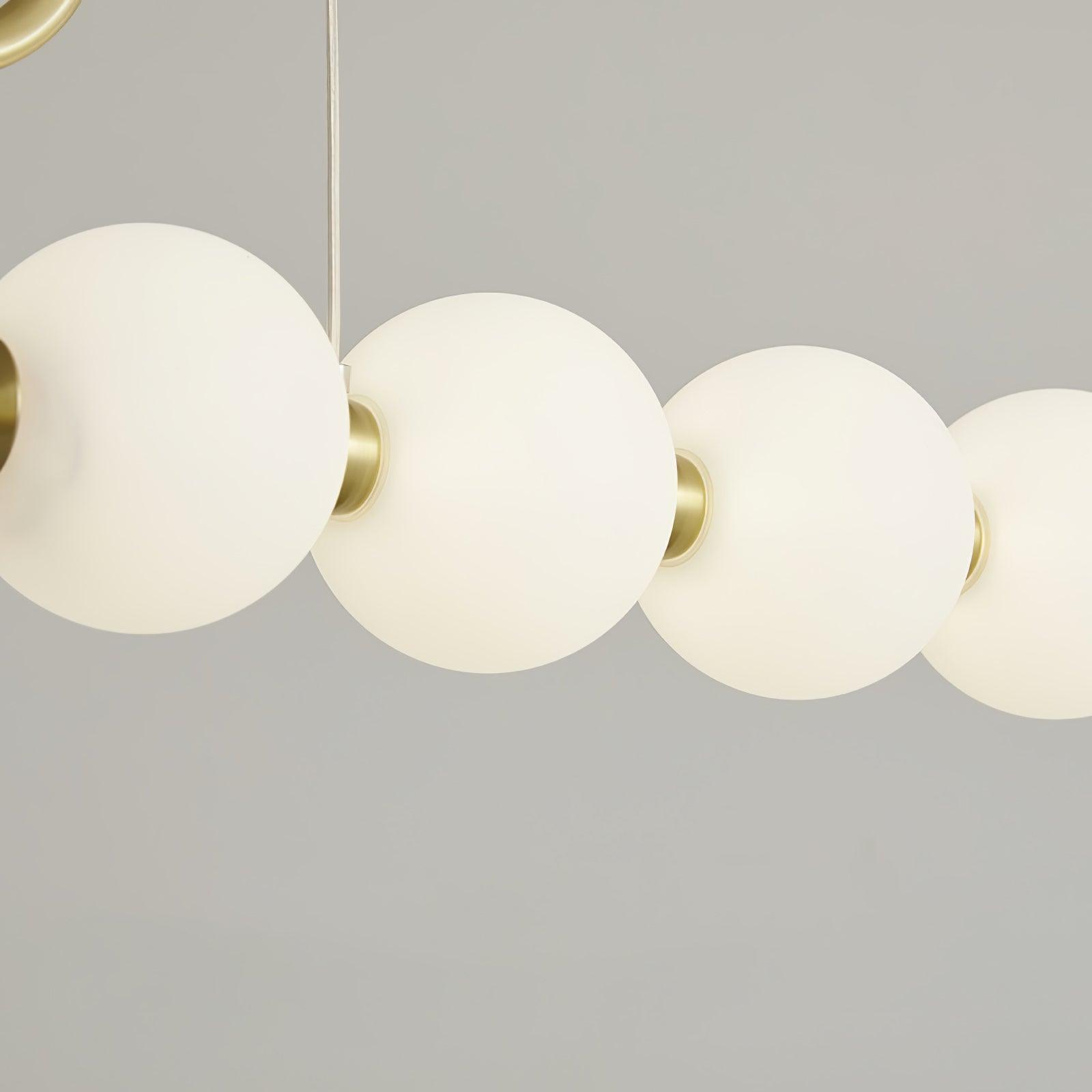 Linea Contemporary Brass Pendant Lamp - Letslighting