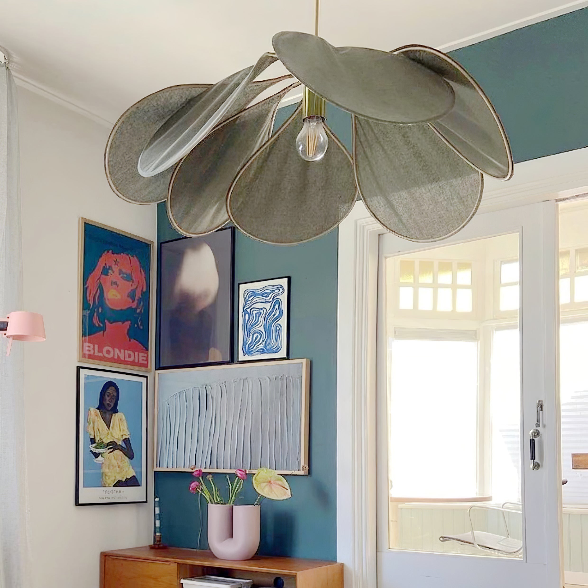 Zerithire Fabric Nature-inspired Pendant Lamp - Letslighting