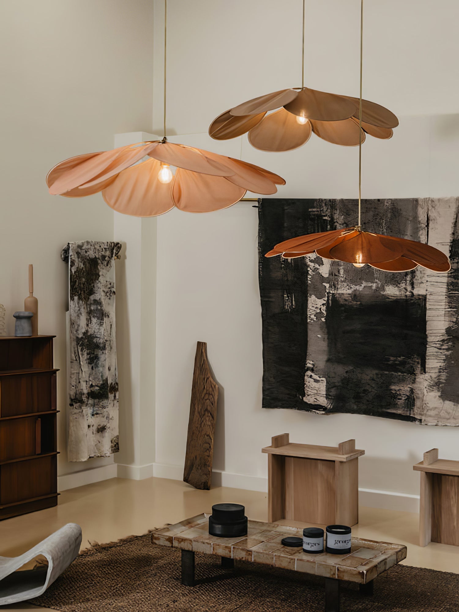 Zerithire Fabric Nature-inspired Pendant Lamp - Letslighting