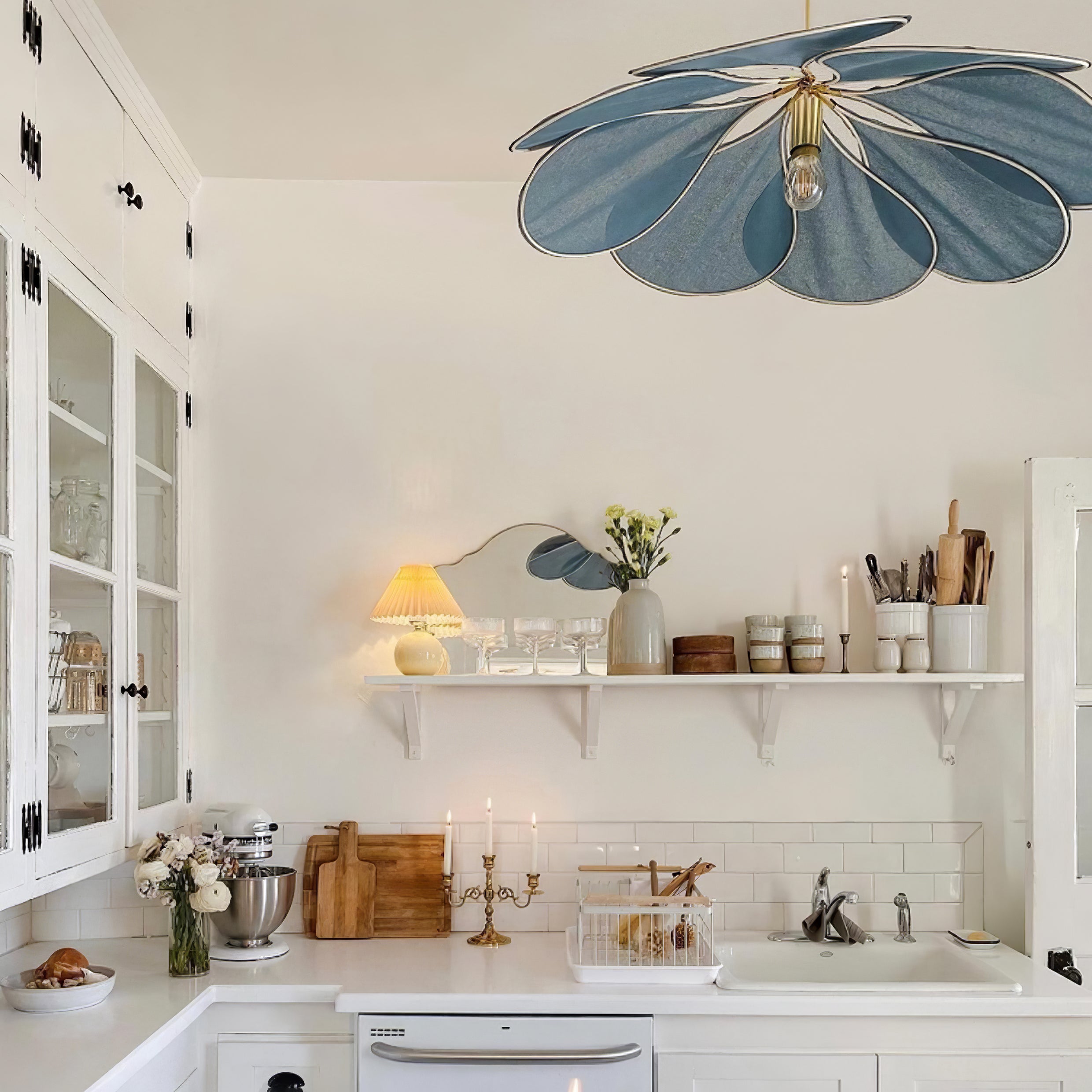 Zerithire Fabric Nature-inspired Pendant Lamp - Letslighting