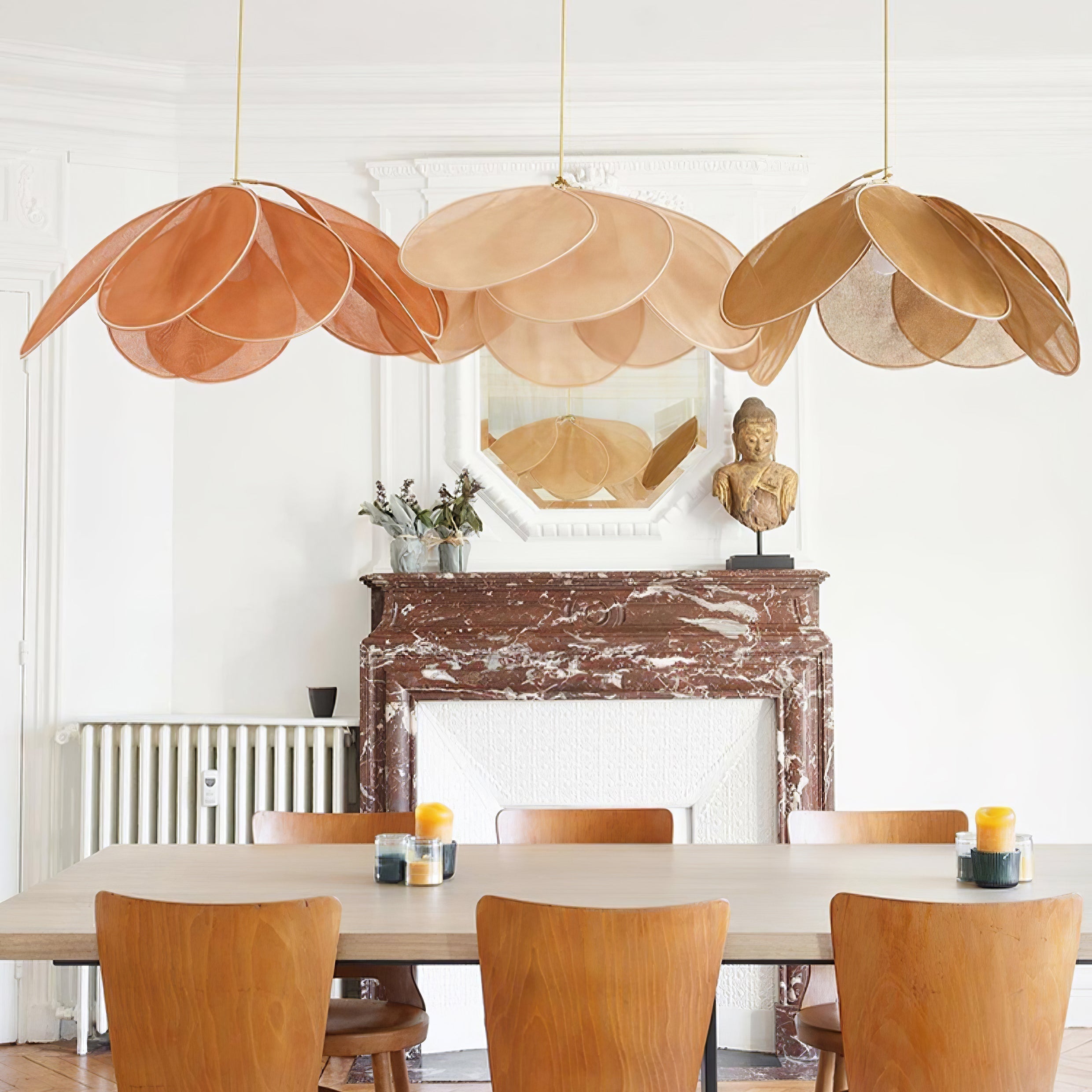 Zerithire Fabric Nature-inspired Pendant Lamp - Letslighting