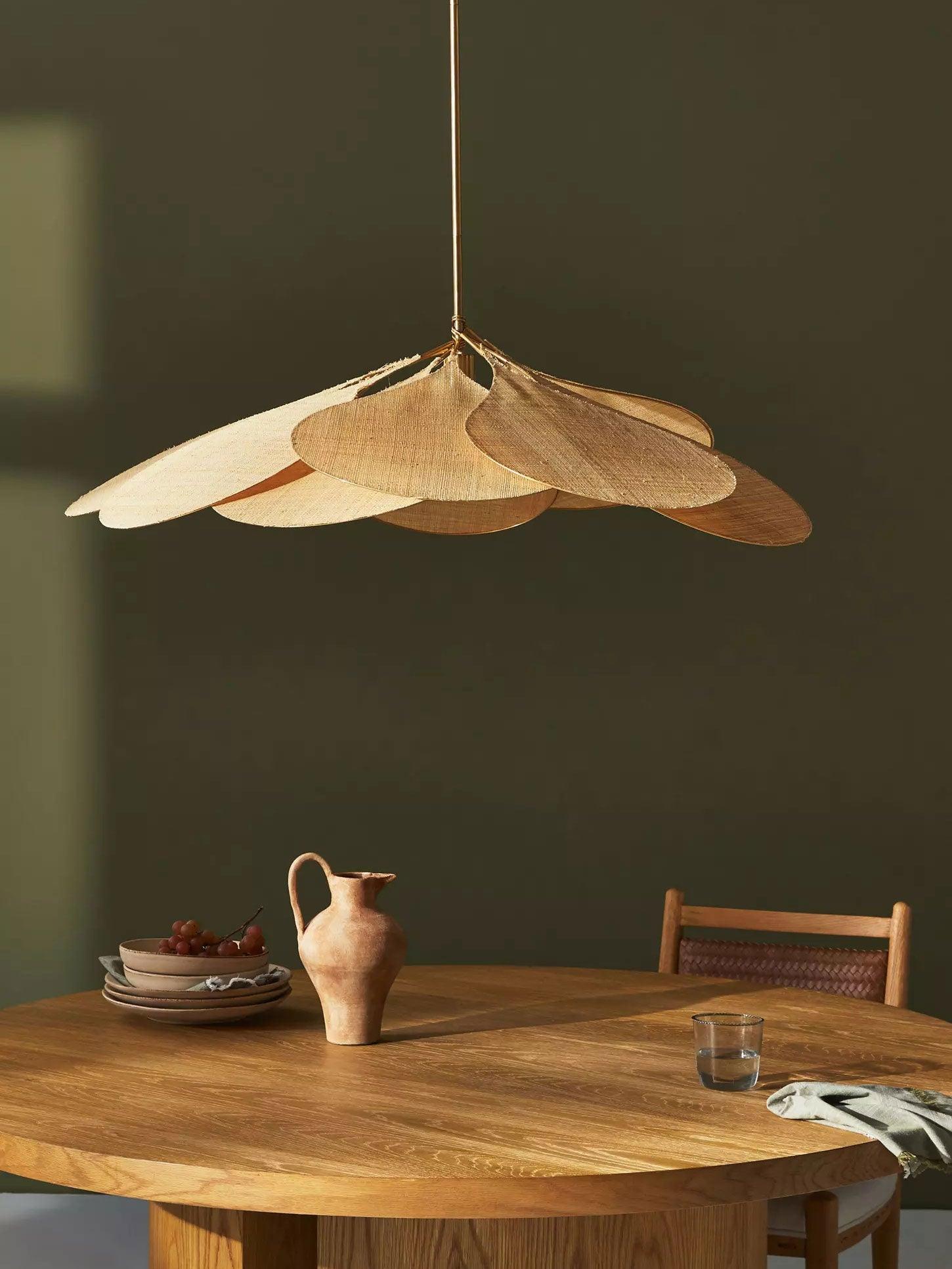 Zerithire Fabric Nature-inspired Pendant Lamp - Letslighting