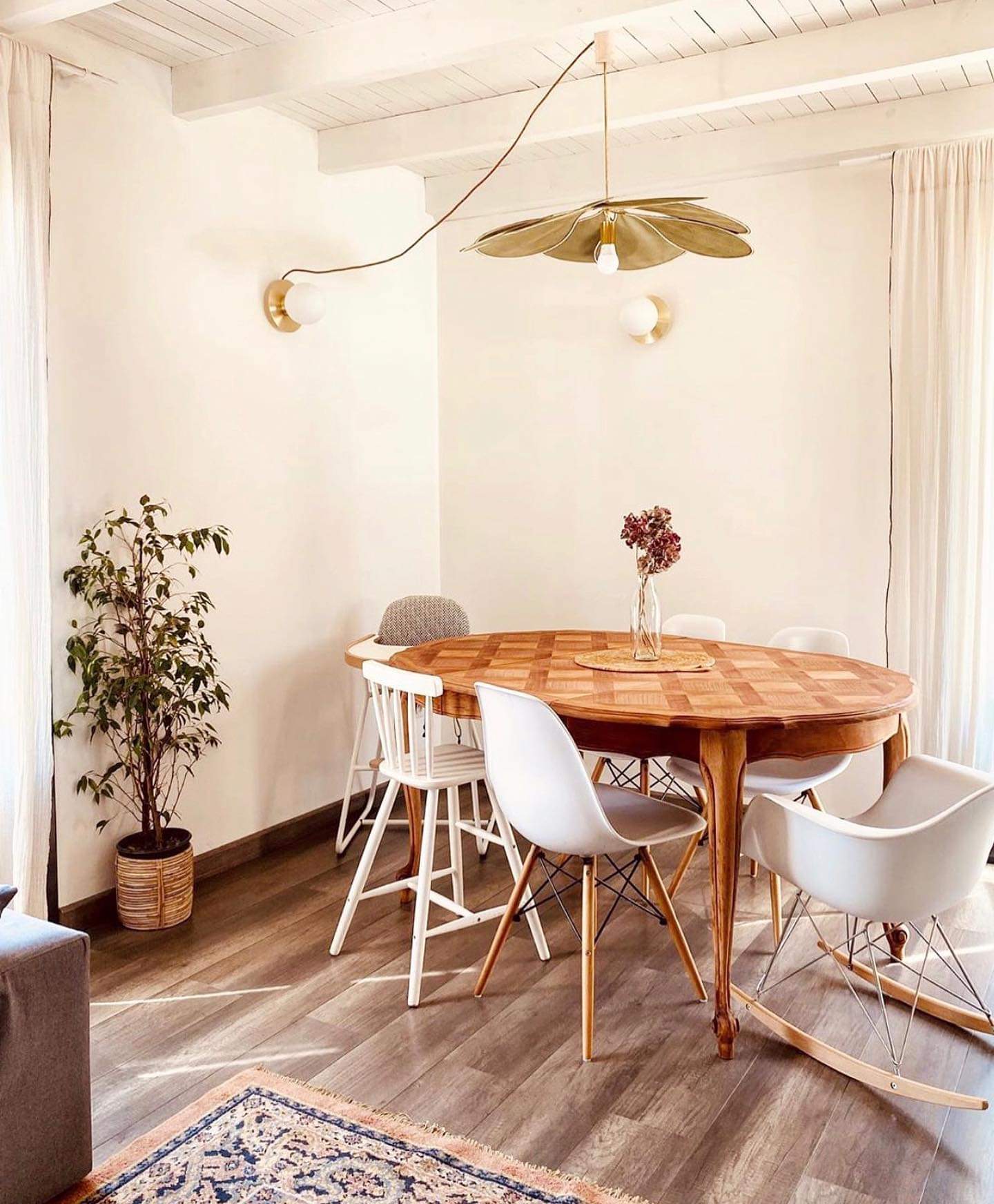 Zerithire Fabric Nature-inspired Pendant Lamp - Letslighting