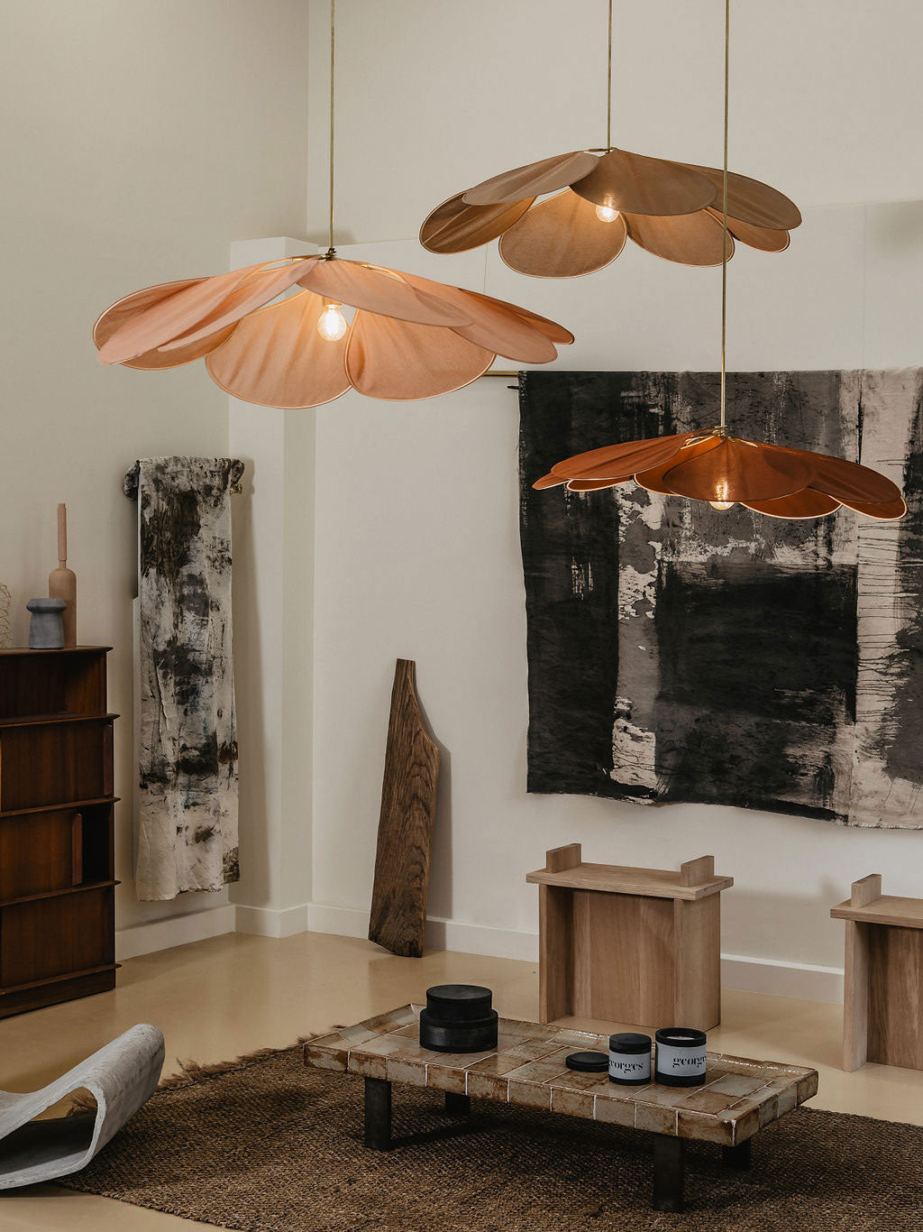 Zerithire Fabric Nature-inspired Pendant Lamp - Letslighting