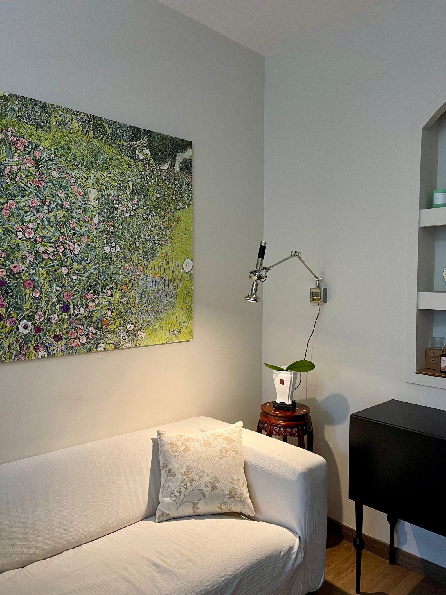 Beam Industrial Metal Wall Lamp