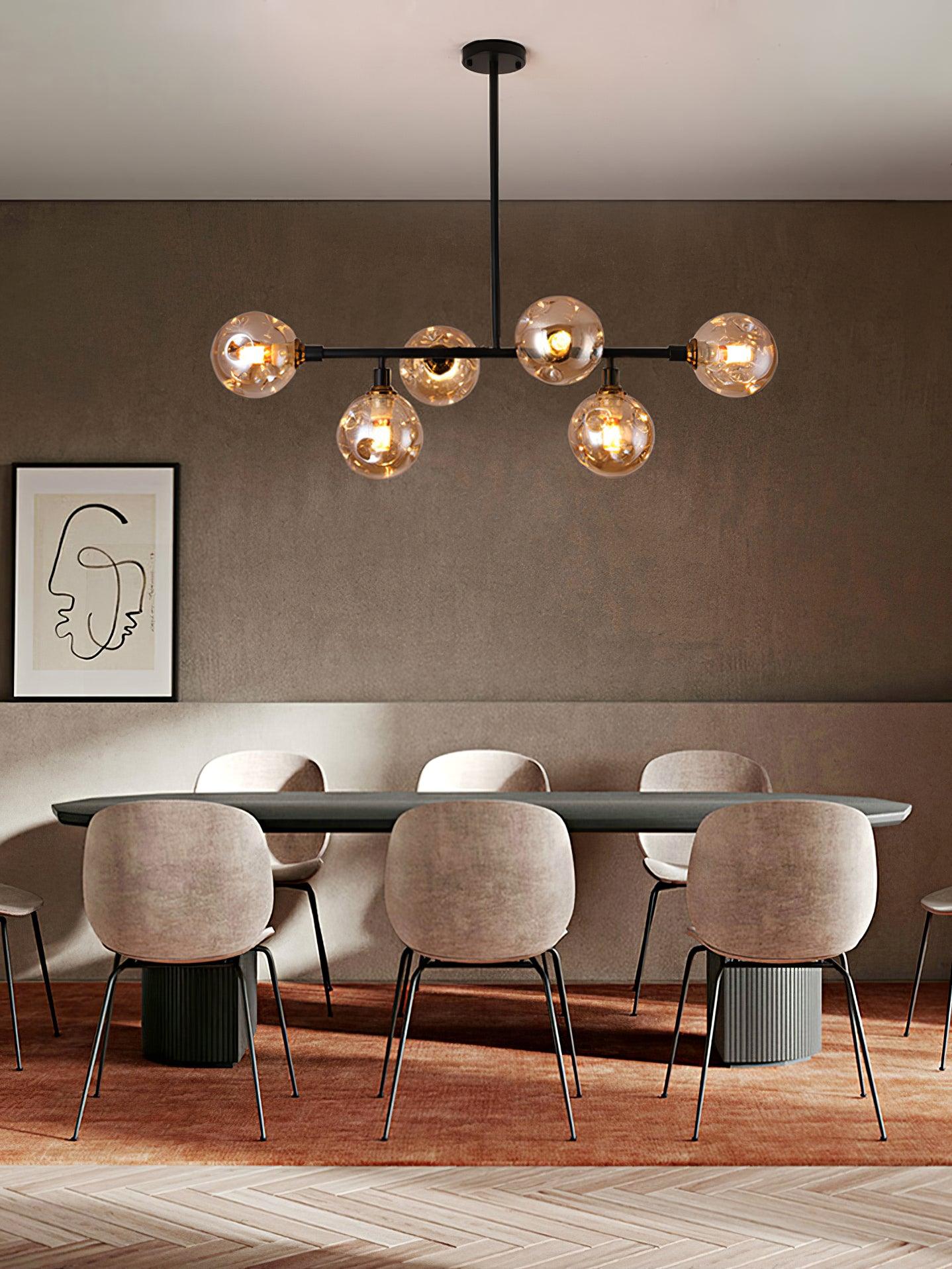 Lustra Chandelier Glass and - Letslighting