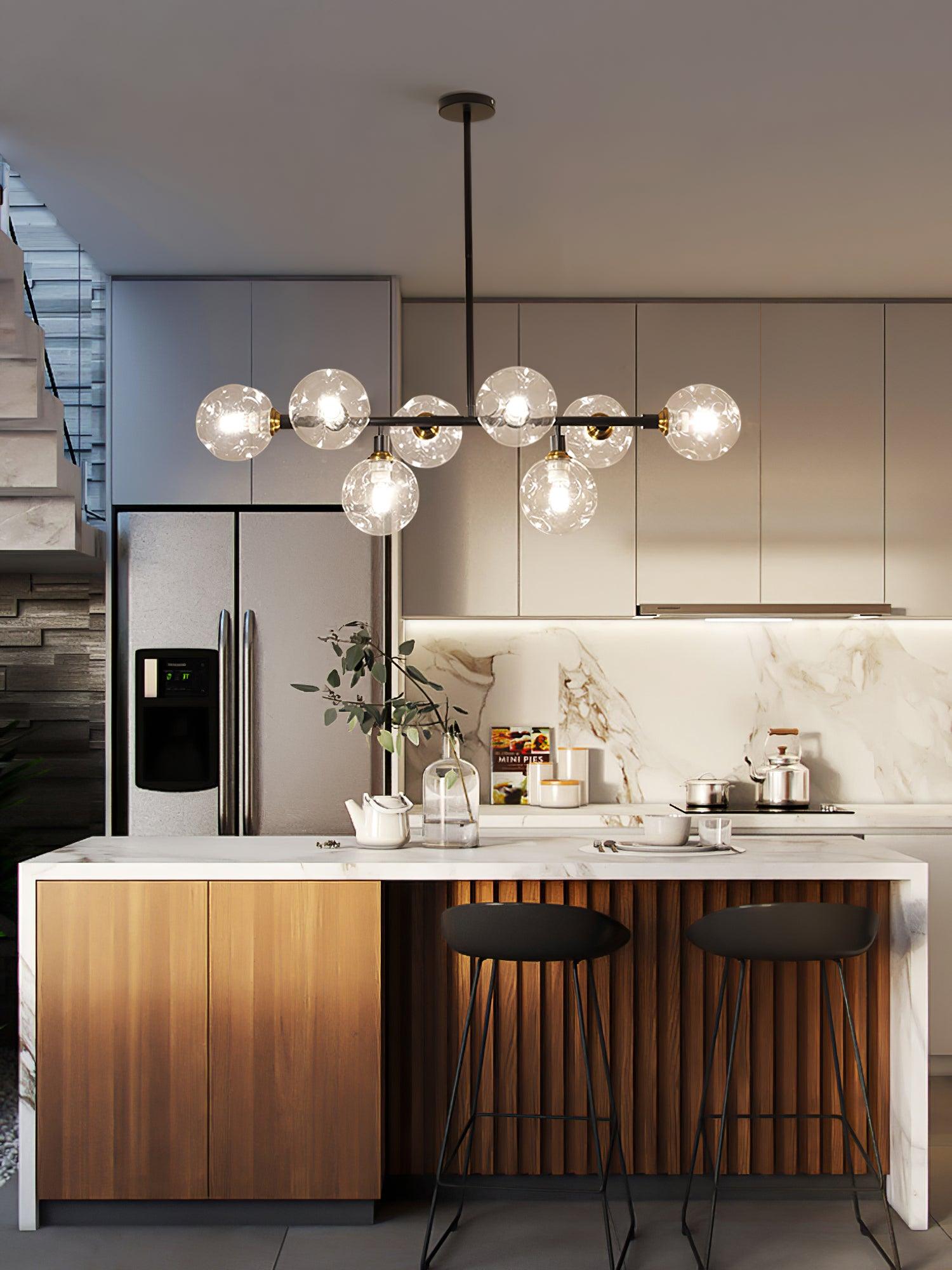 Lustra Chandelier Glass and - Letslighting