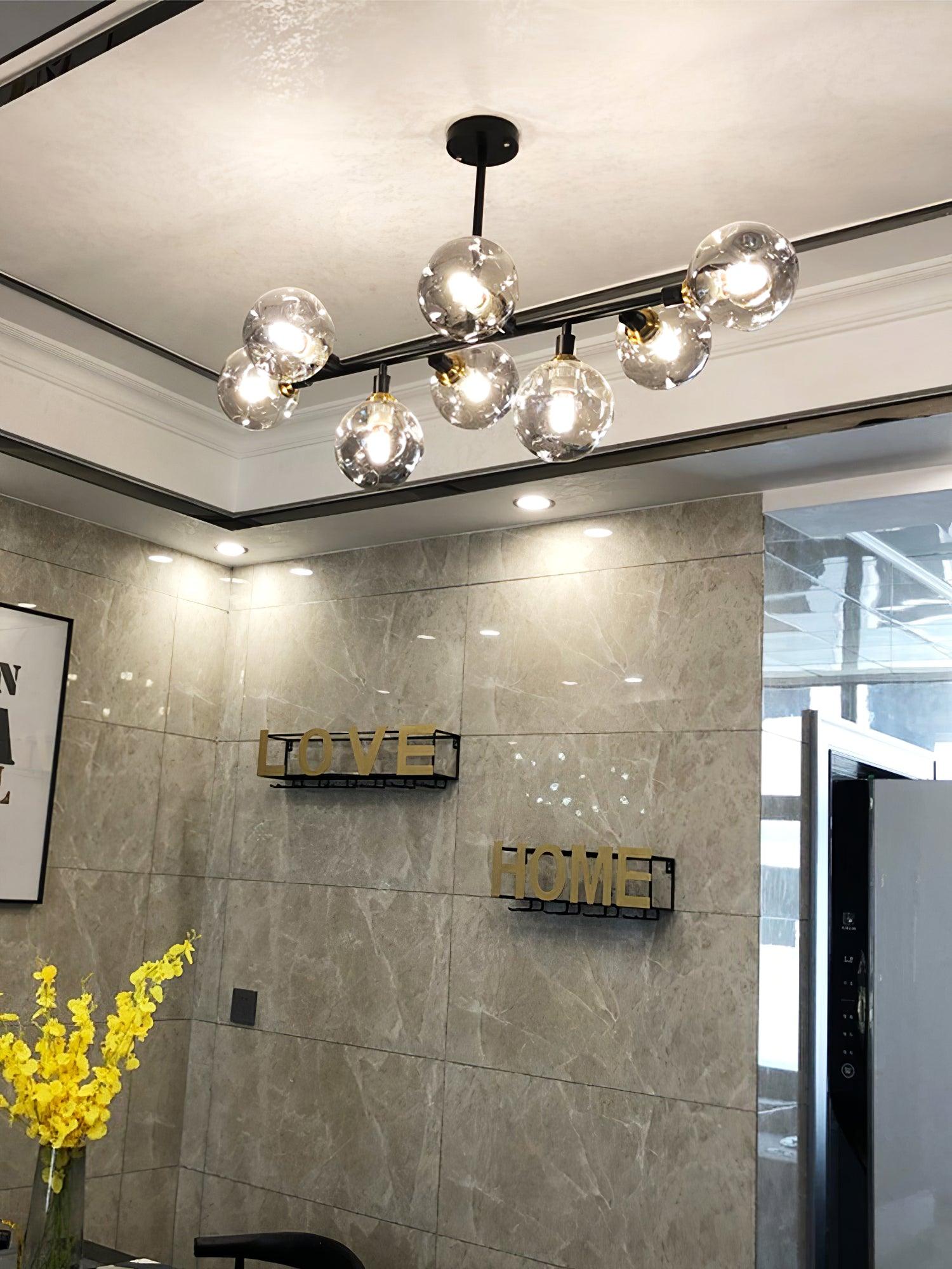 Lustra Chandelier Glass and - Letslighting