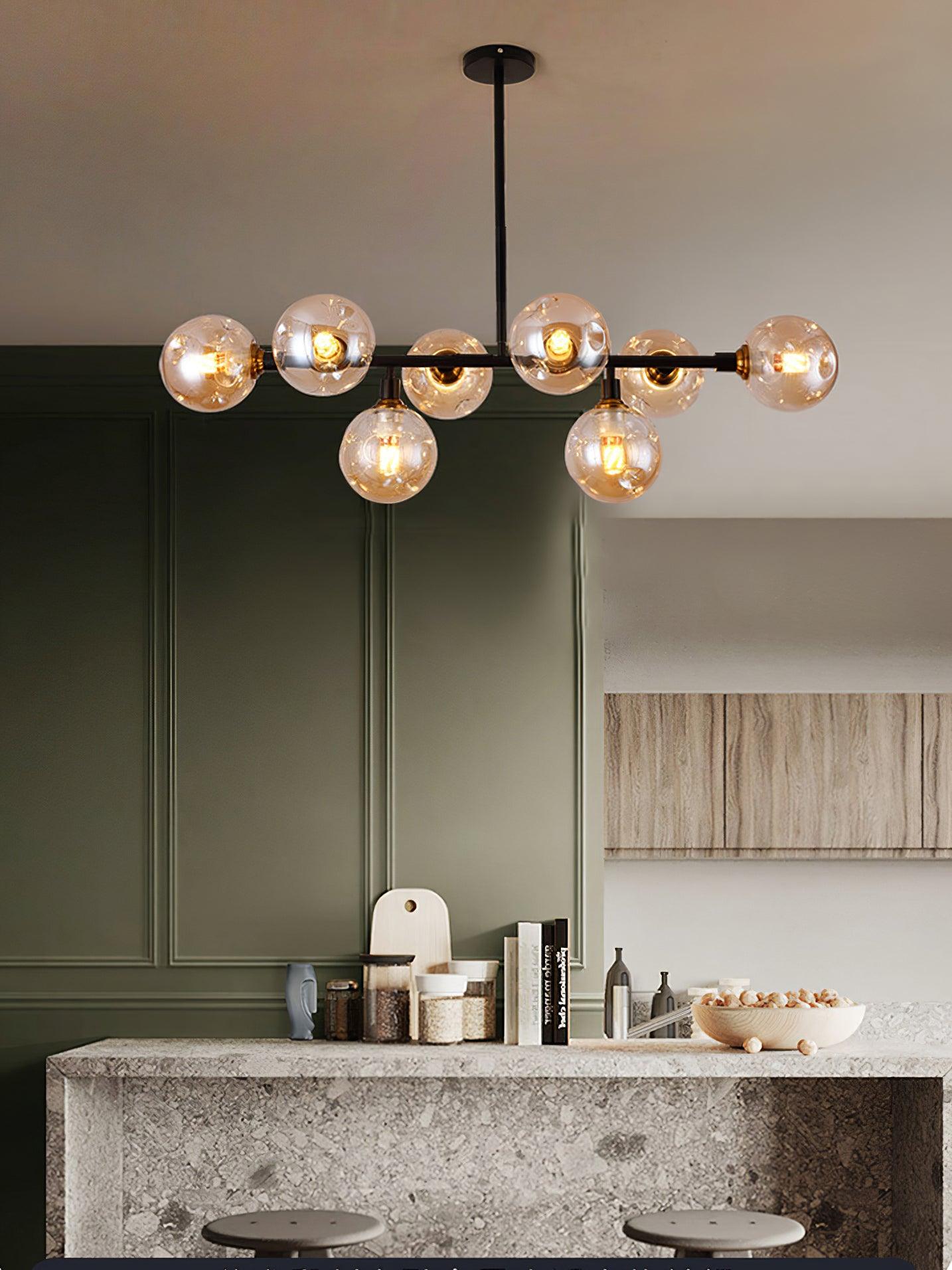 Lustra Chandelier Glass and - Letslighting