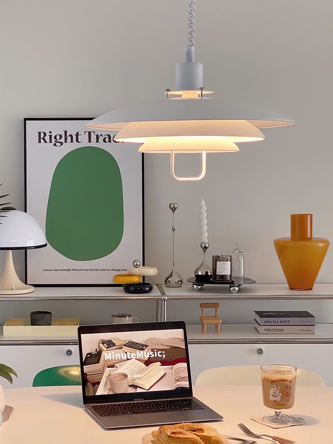 Arithra Aluminum Glam Pendant Lamp - Letslighting