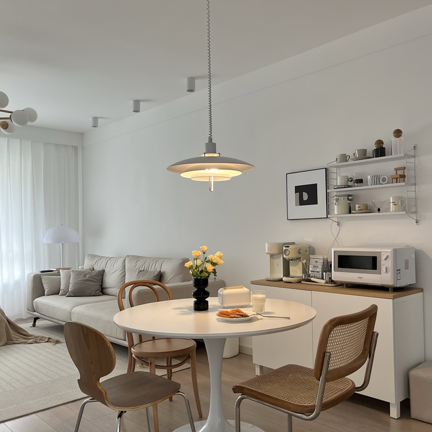 Arithra Aluminum Glam Pendant Lamp - Letslighting