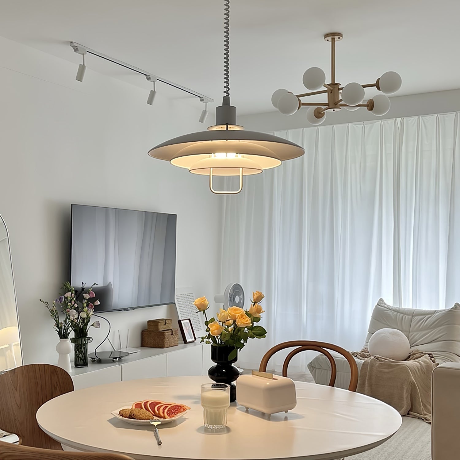 Arithra Aluminum Glam Pendant Lamp - Letslighting