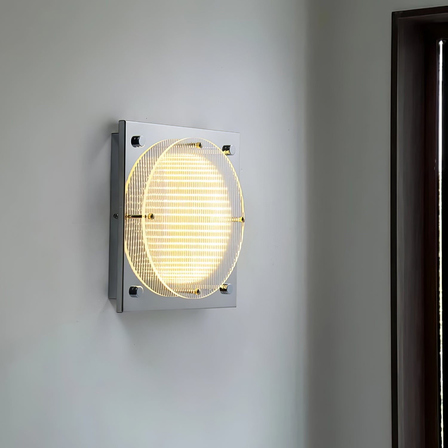 Isolora Nordic Art Shield Sconce Wall lamp - Letslighting