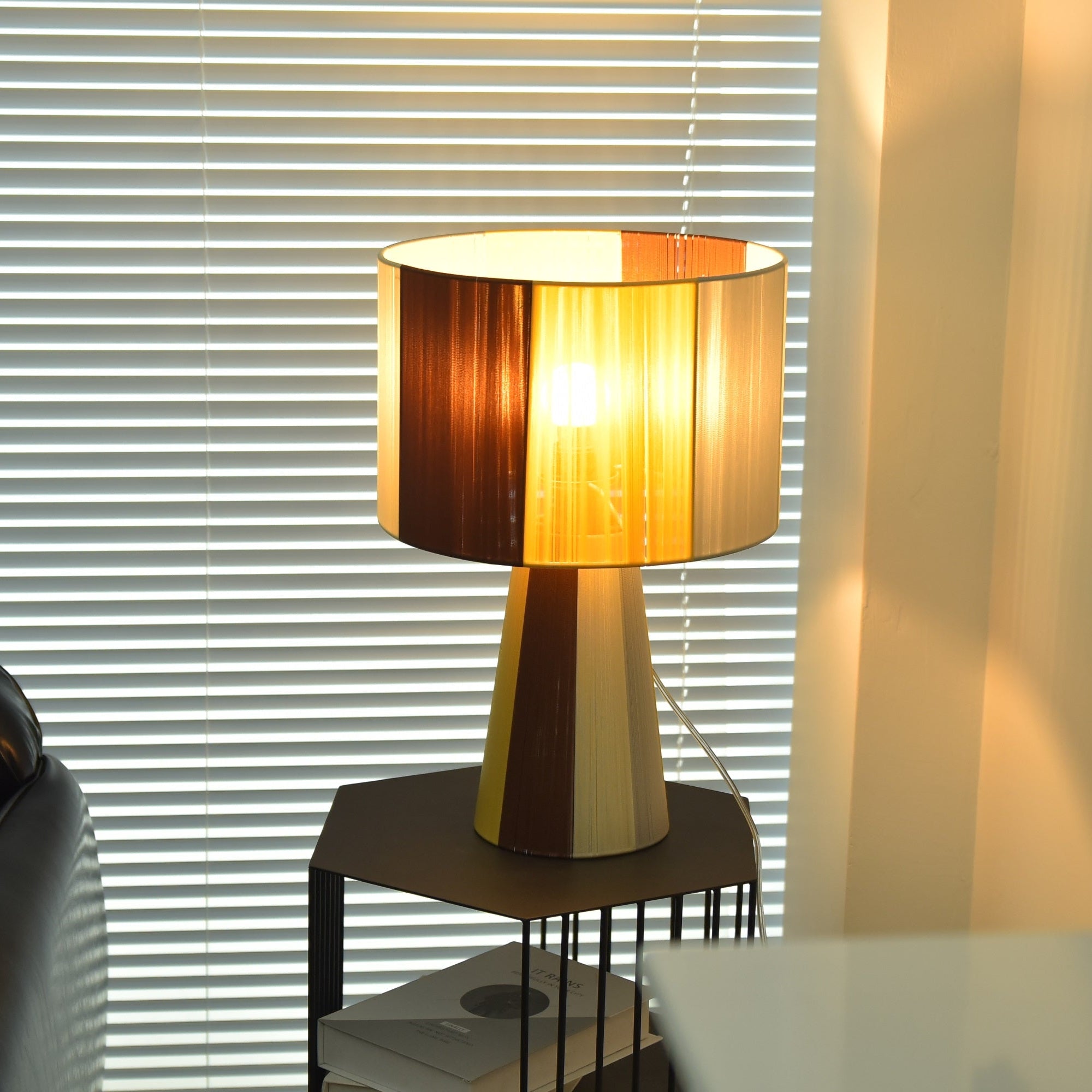 Ezra Modern Fabric Table Lamp - Letslighting
